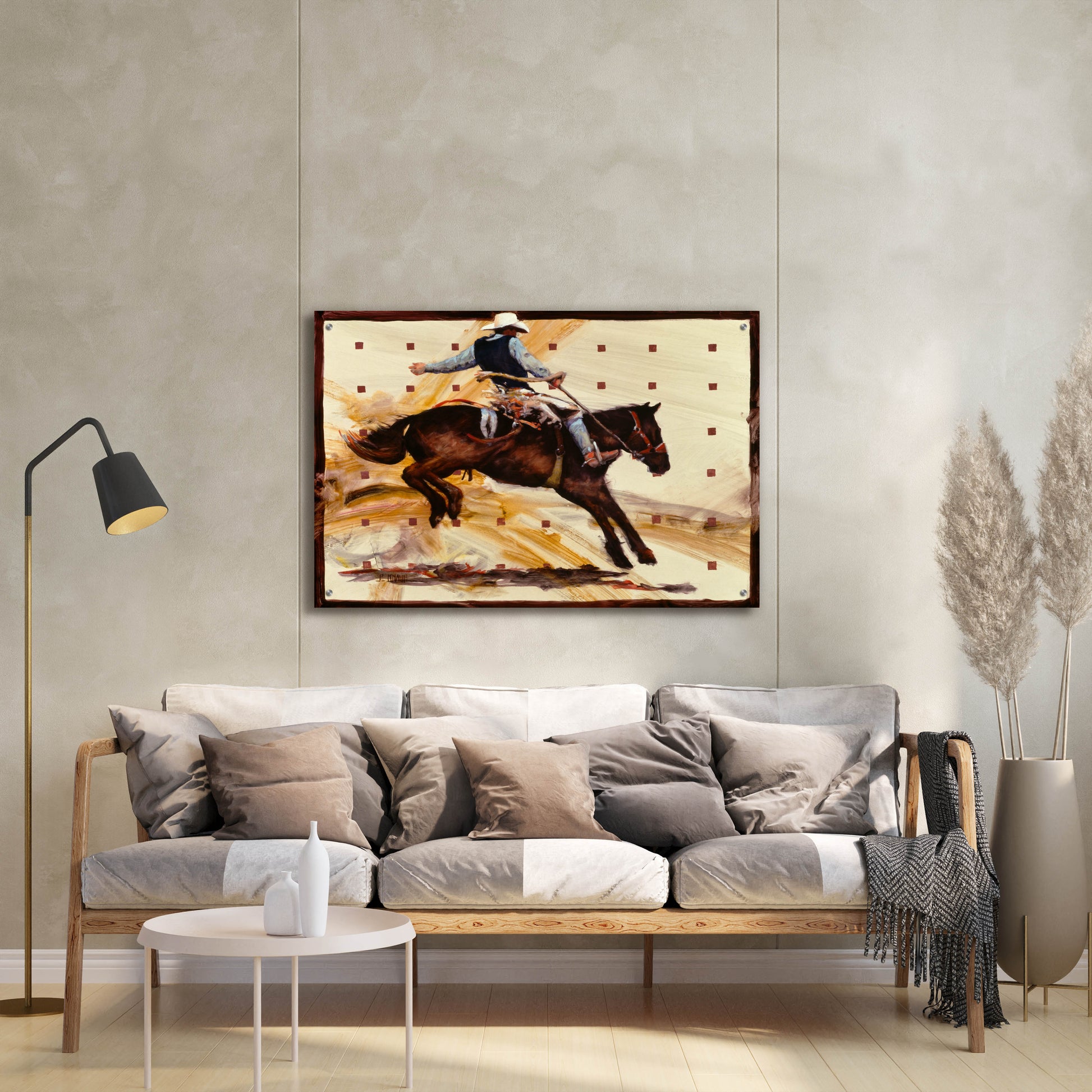 Epic Art 'Jumpin Jack' by J. E. Knauf, Acrylic Glass Wall Art,36x24