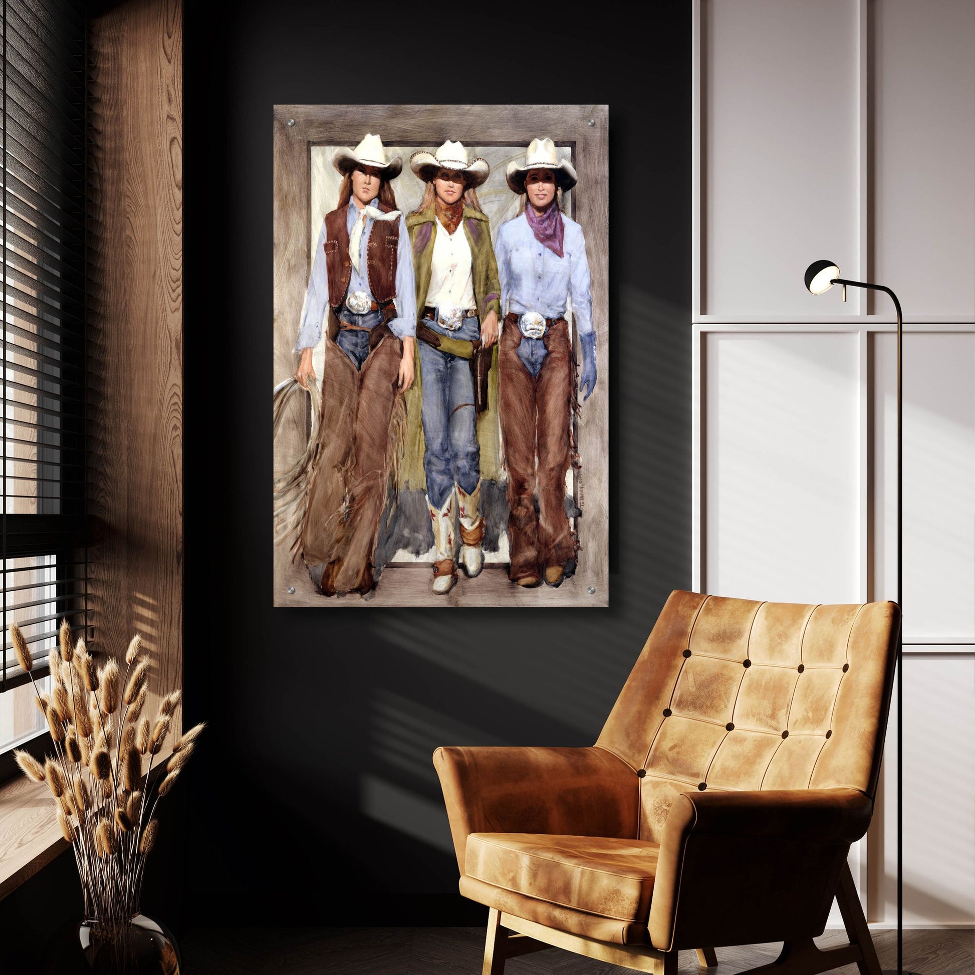 Epic Art 'Buckle Brigade' by J. E. Knauf, Acrylic Glass Wall Art,24x36