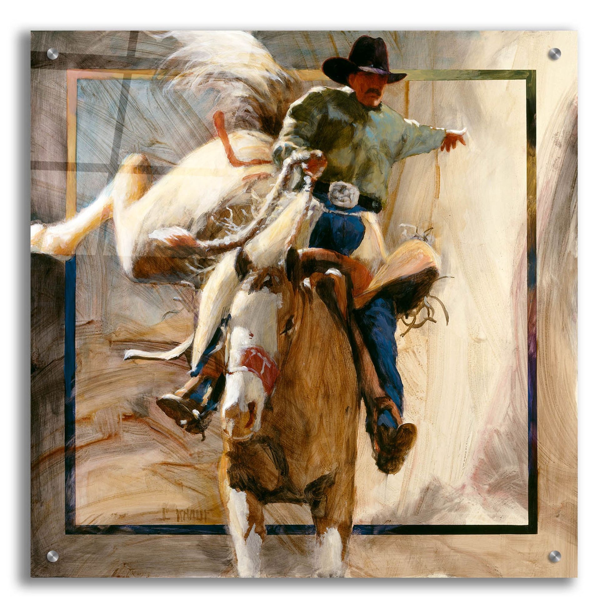 Epic Art 'Center Stage' by J. E. Knauf, Acrylic Glass Wall Art,24x24