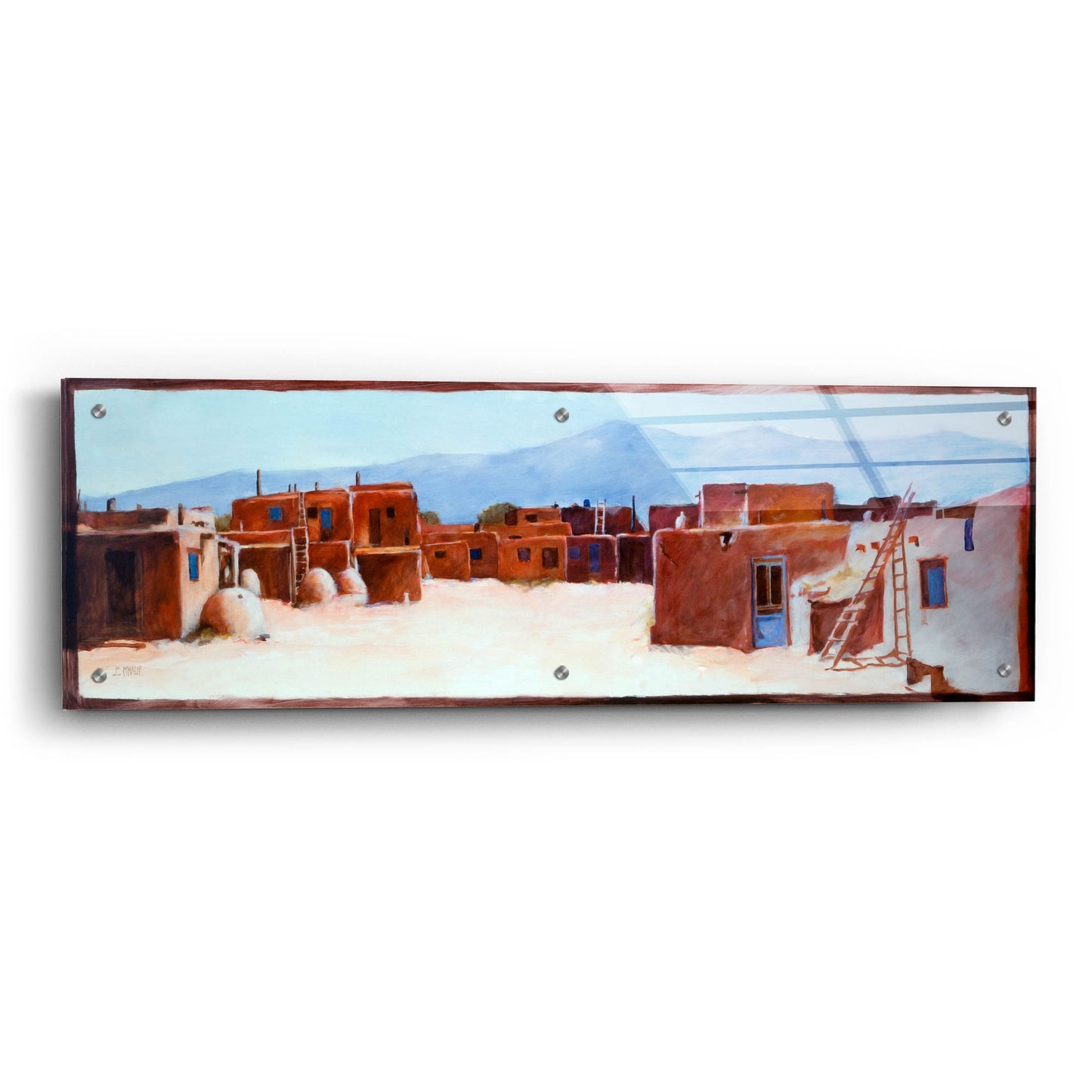 Epic Art 'Divided Light' by J. E. Knauf, Acrylic Glass Wall Art,36x12