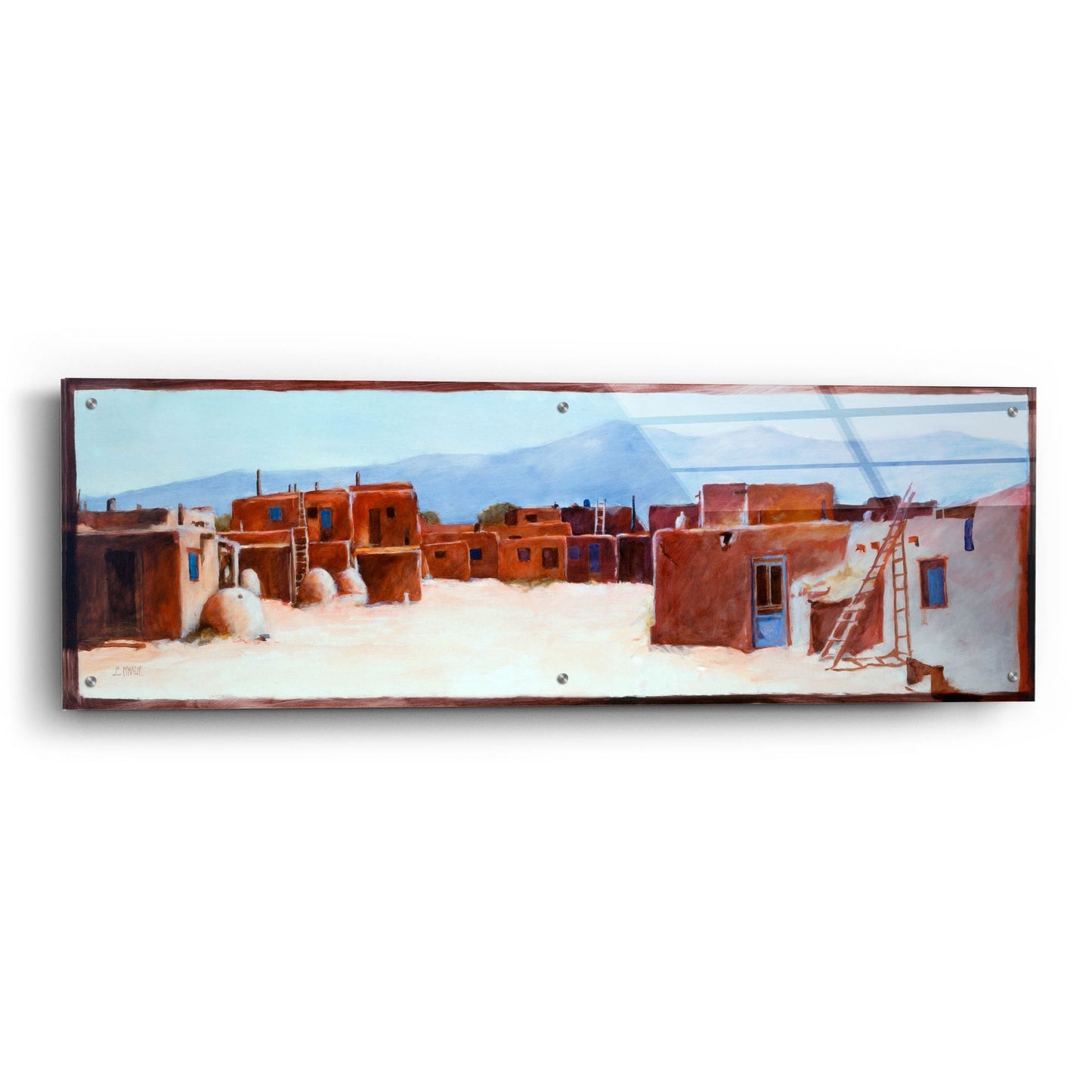 Epic Art 'Divided Light' by J. E. Knauf, Acrylic Glass Wall Art,48x16