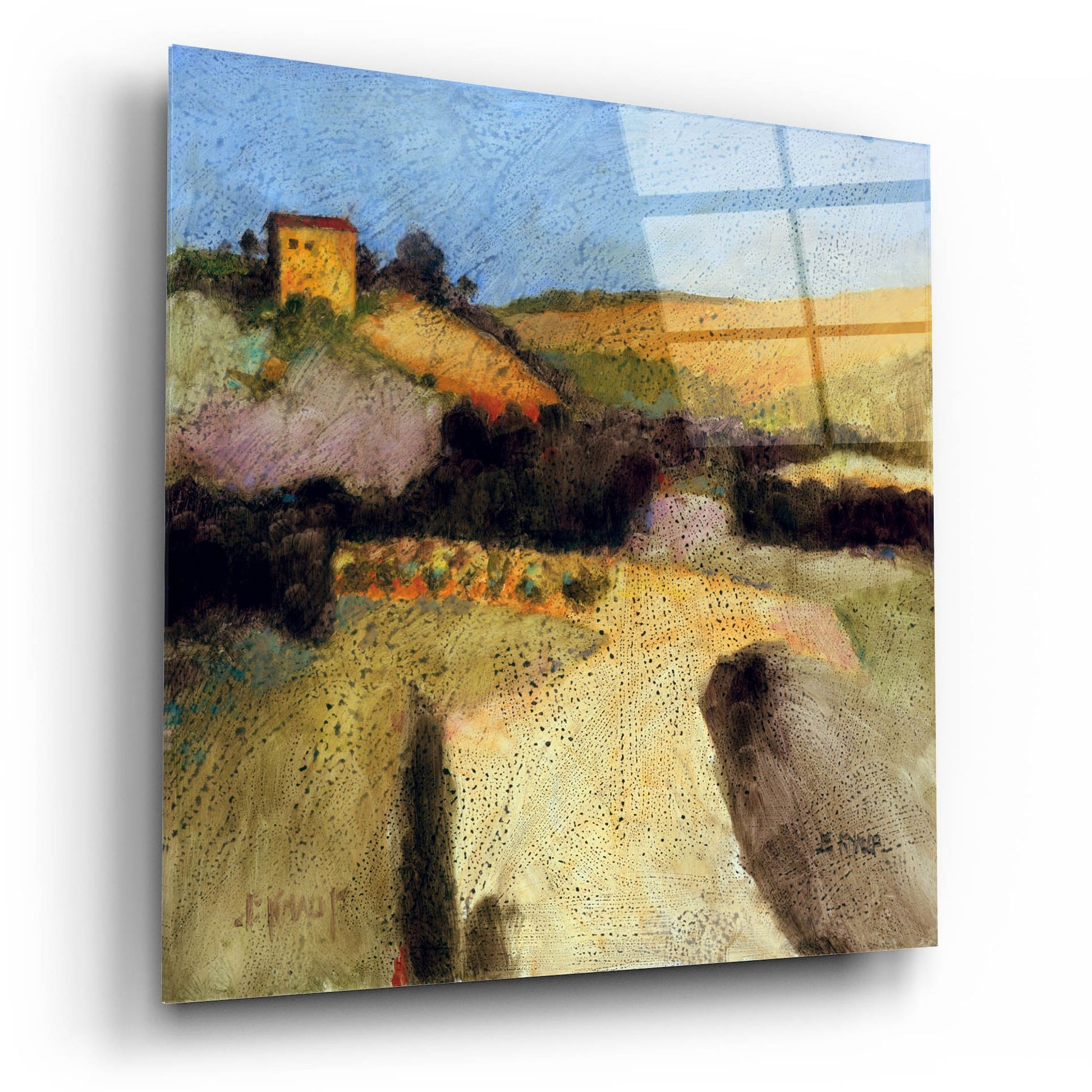 Epic Art 'Castello Pastine 1' by J. E. Knauf, Acrylic Glass Wall Art,12x12