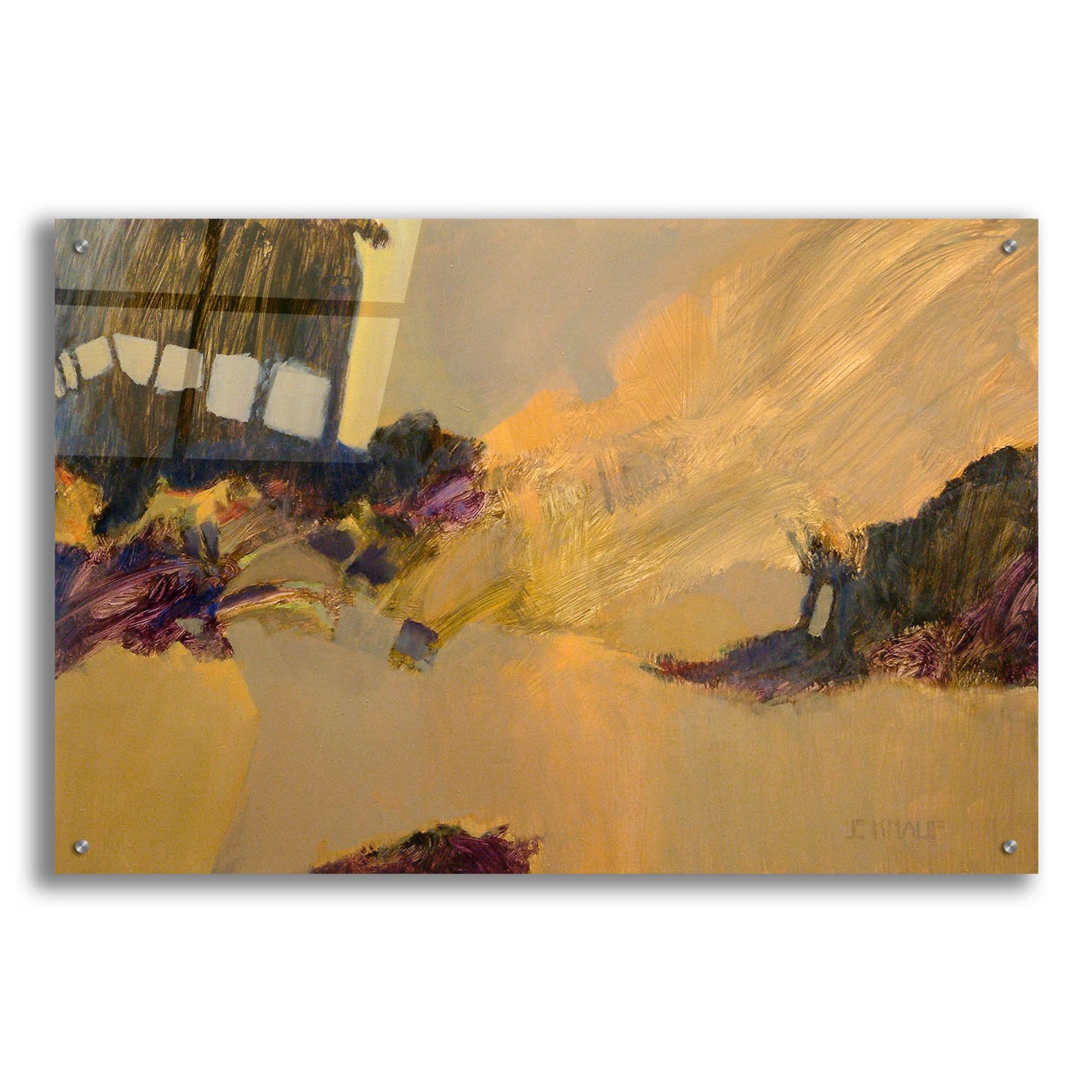 Epic Art 'Road To Walnut Canyon 2' by J. E. Knauf, Acrylic Glass Wall Art,36x24