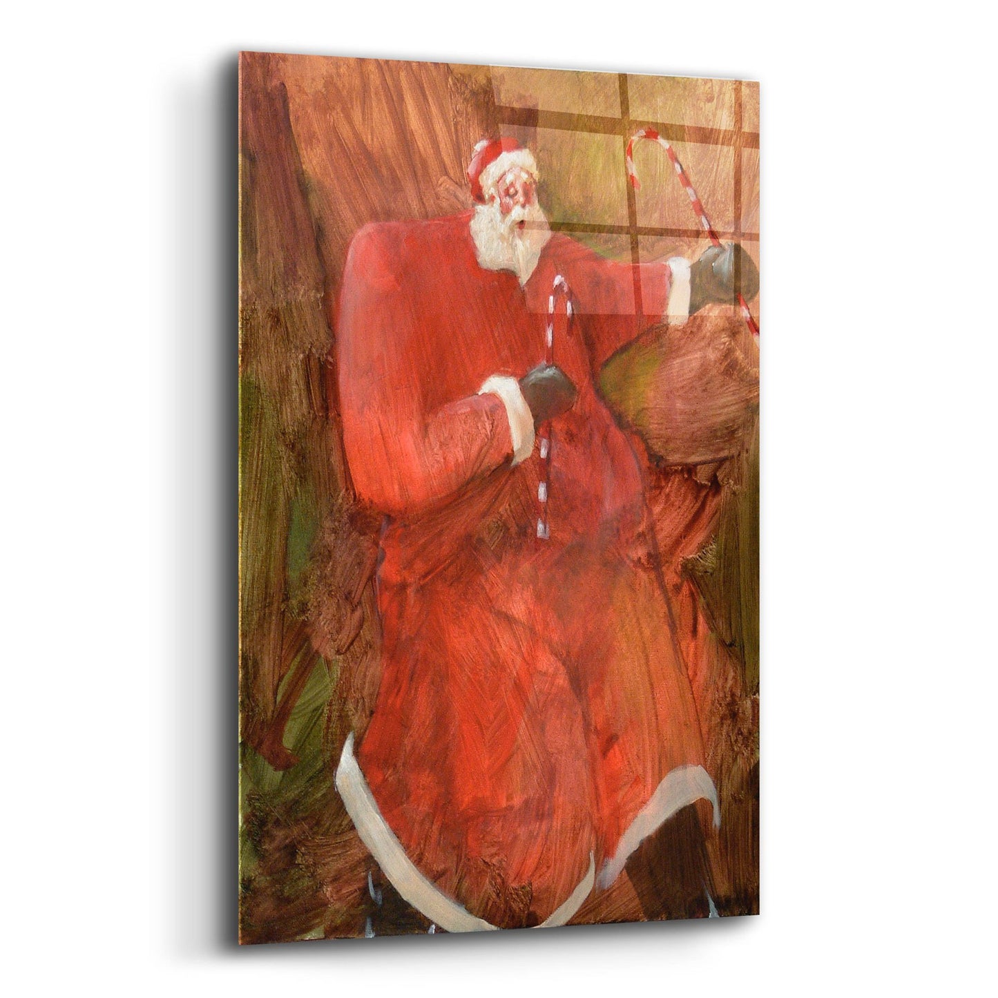 Epic Art 'Santa' by J. E. Knauf, Acrylic Glass Wall Art,12x16