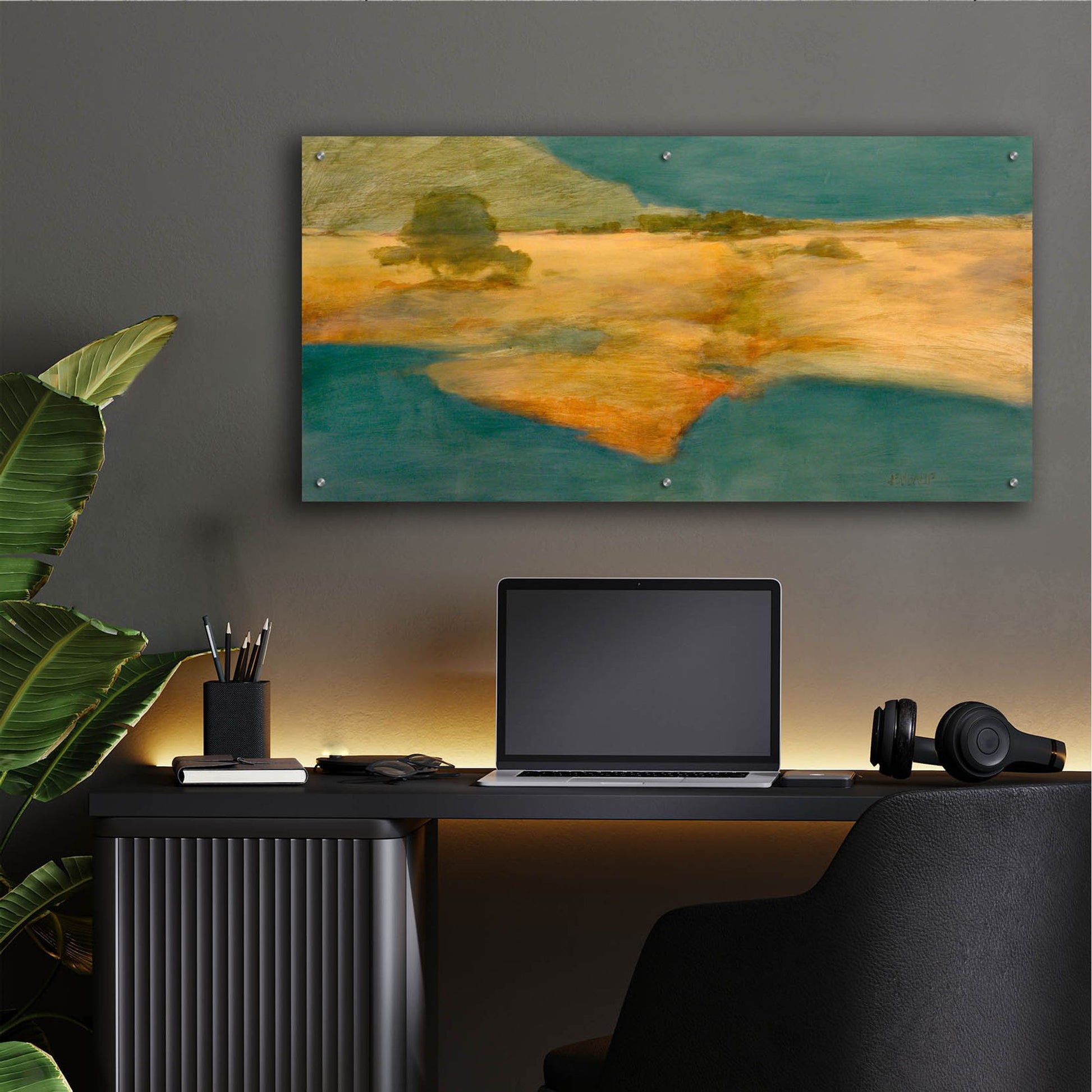 Epic Art 'Warmer Today' by J. E. Knauf, Acrylic Glass Wall Art,48x24