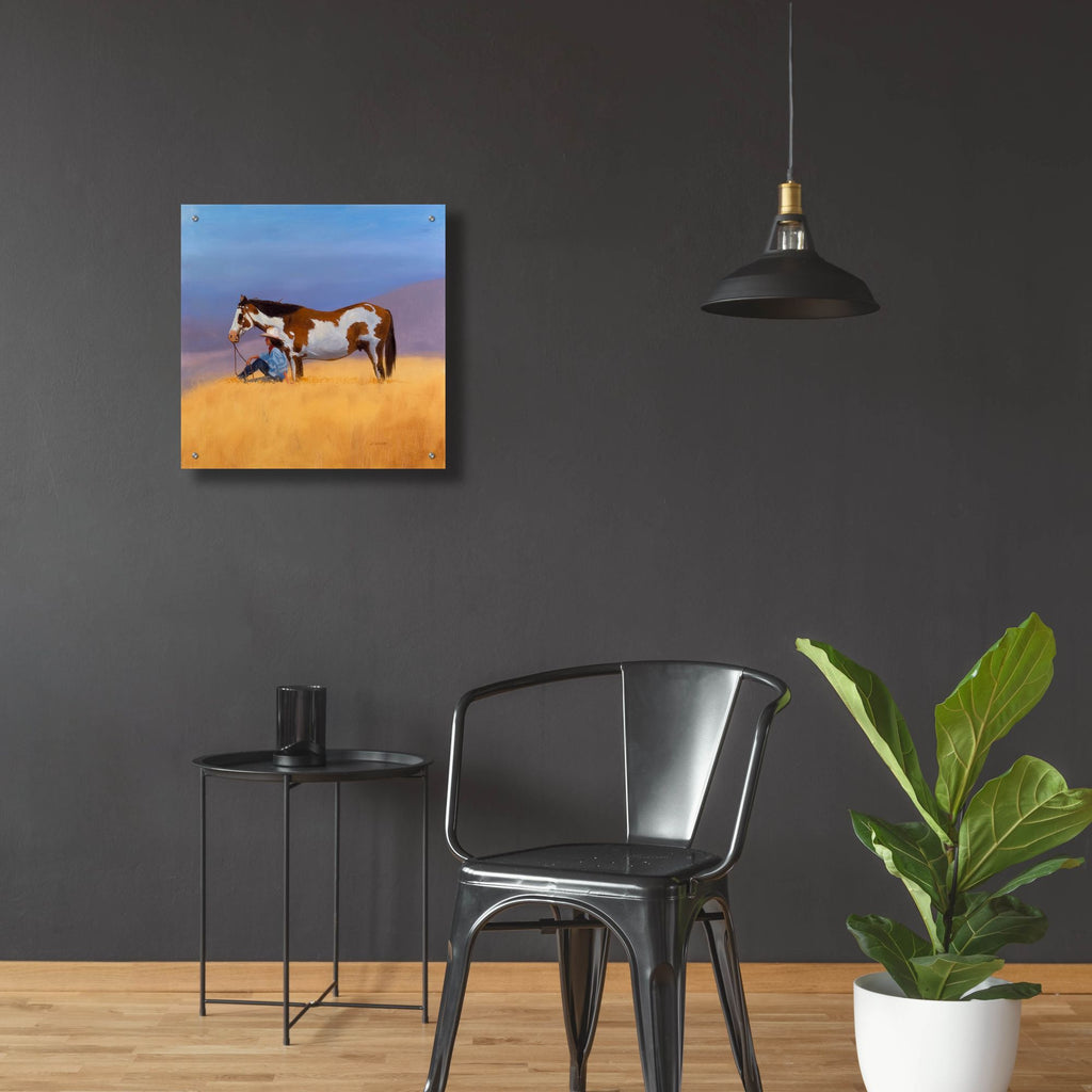 Epic Art 'Rain On The Way' by J. E. Knauf, Acrylic Glass Wall Art,24x24