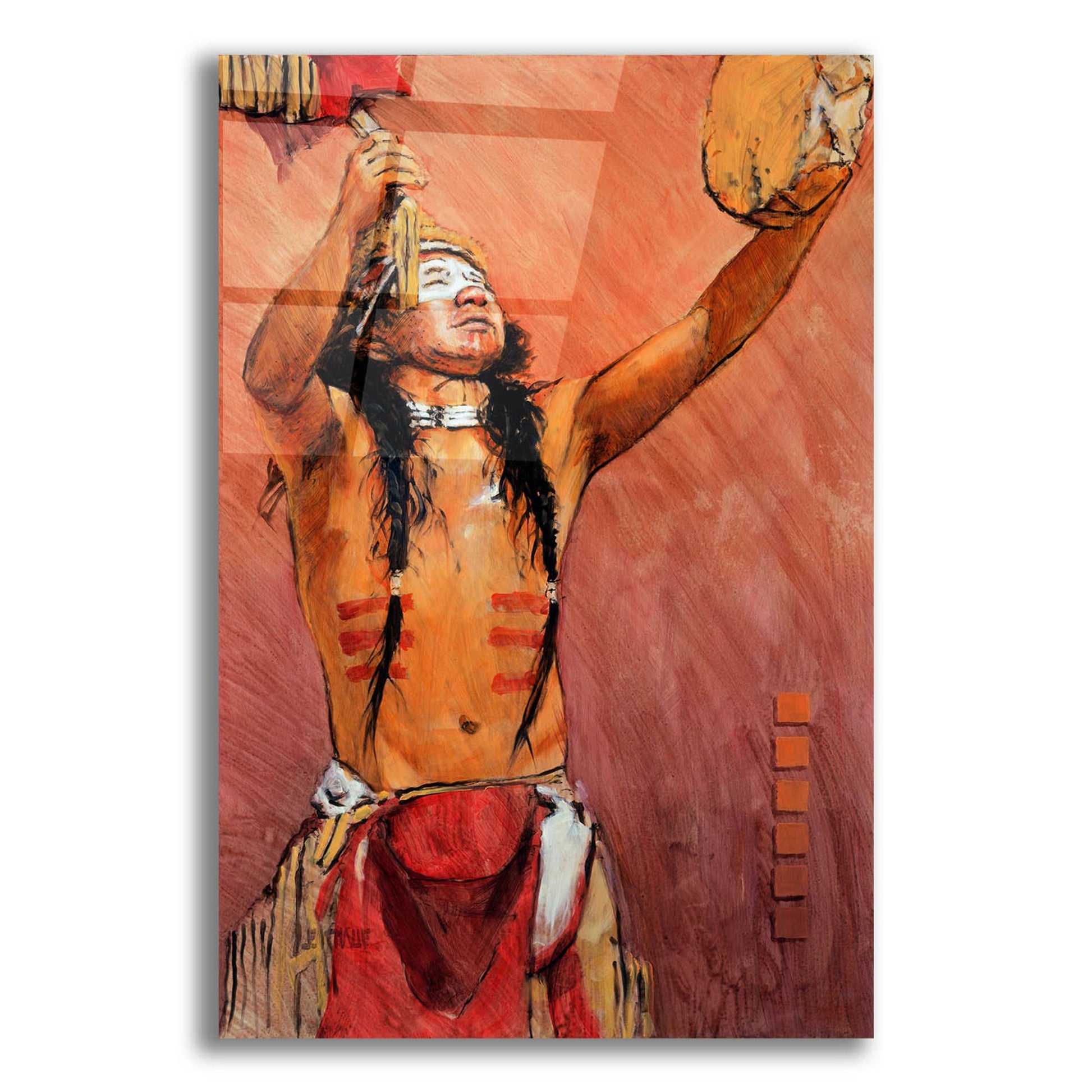 Epic Art 'Invocation' by J. E. Knauf, Acrylic Glass Wall Art