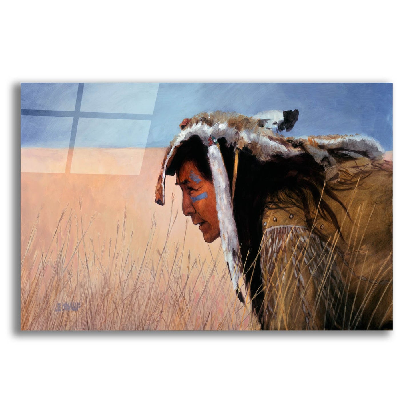 Epic Art 'High Grass' by J. E. Knauf, Acrylic Glass Wall Art