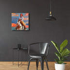 Epic Art 'Delight' by J. E. Knauf, Acrylic Glass Wall Art,24x24
