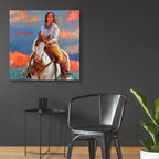 Epic Art 'Delight' by J. E. Knauf, Acrylic Glass Wall Art,36x36