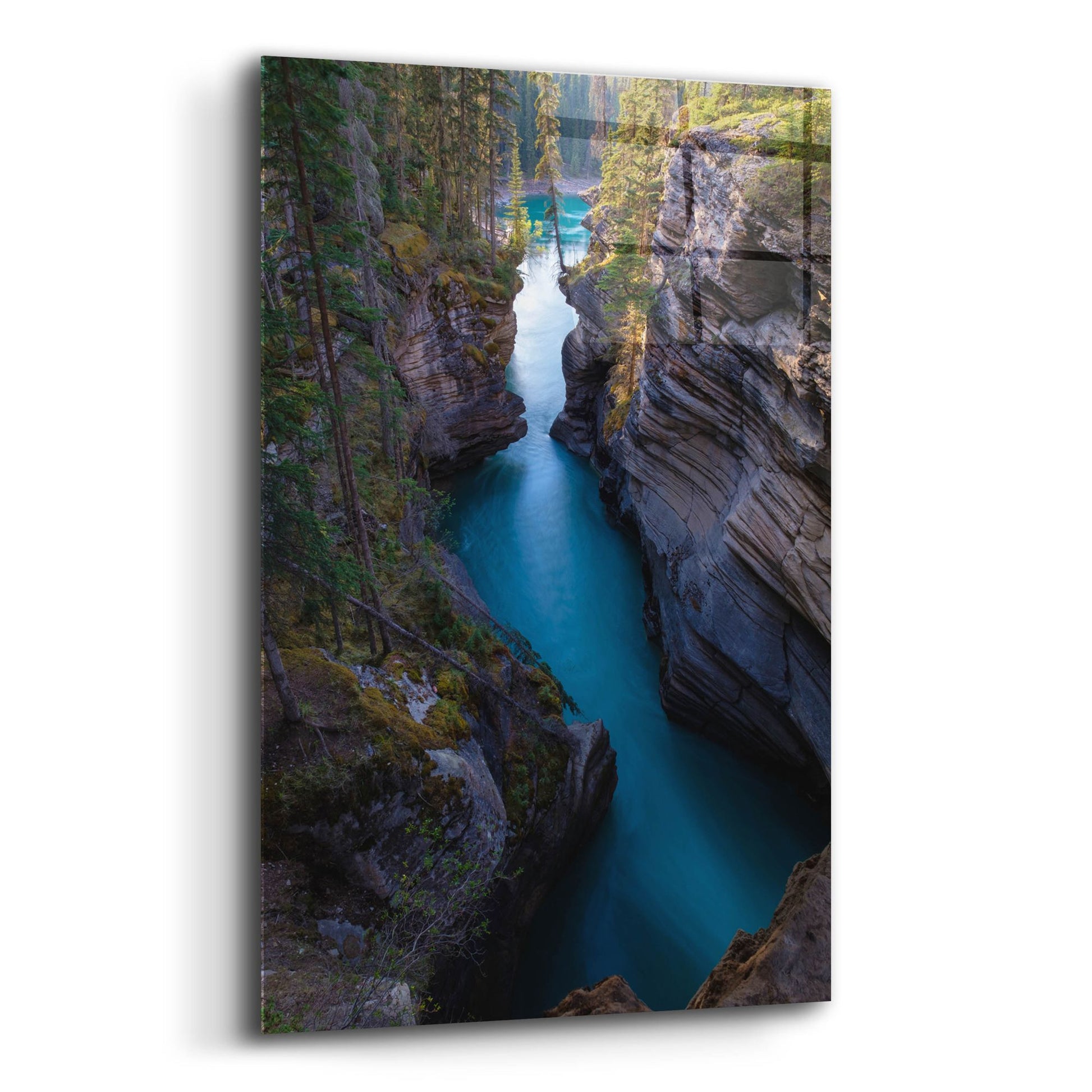 Epic Art 'Athabasca River 1' by Joe Reimer Photography, Acrylic Glass Wall Art,12x16