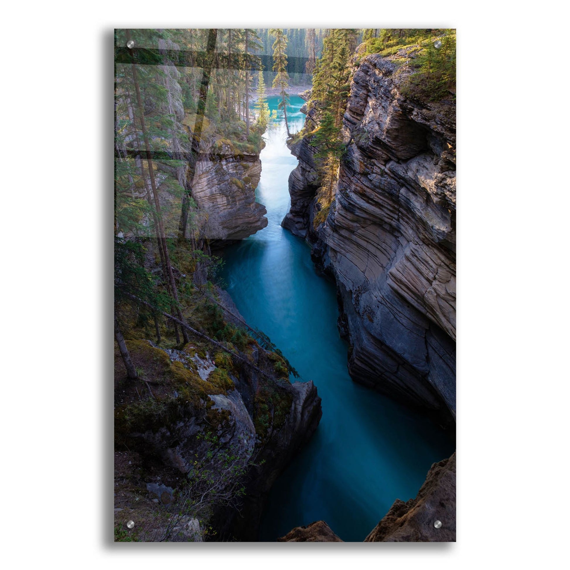 Epic Art 'Athabasca River 1' by Joe Reimer Photography, Acrylic Glass Wall Art,24x36