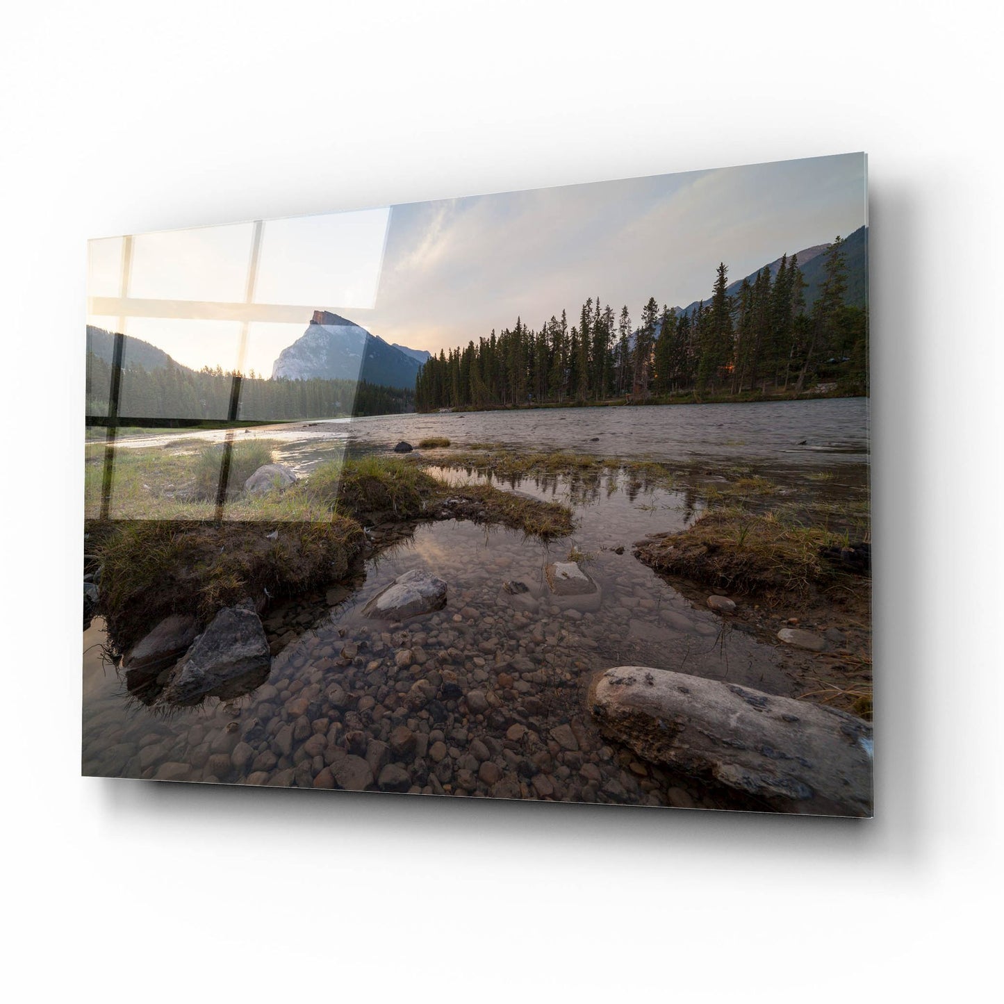 Epic Art 'Banff Sunrise 1' by Joe Reimer Photography, Acrylic Glass Wall Art,16x12