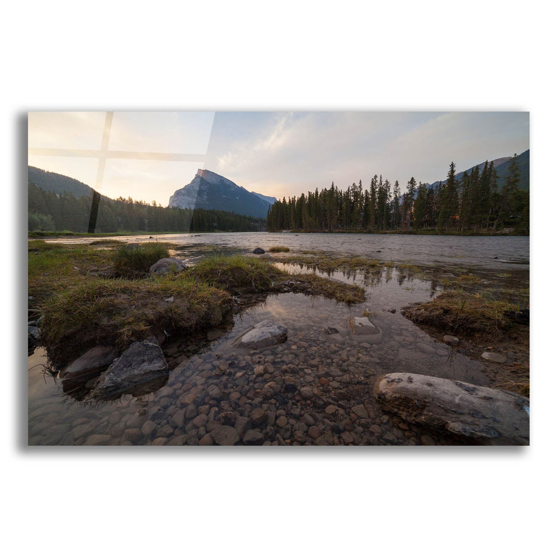 Epic Art 'Banff Sunrise 1' by Joe Reimer Photography, Acrylic Glass Wall Art,24x16