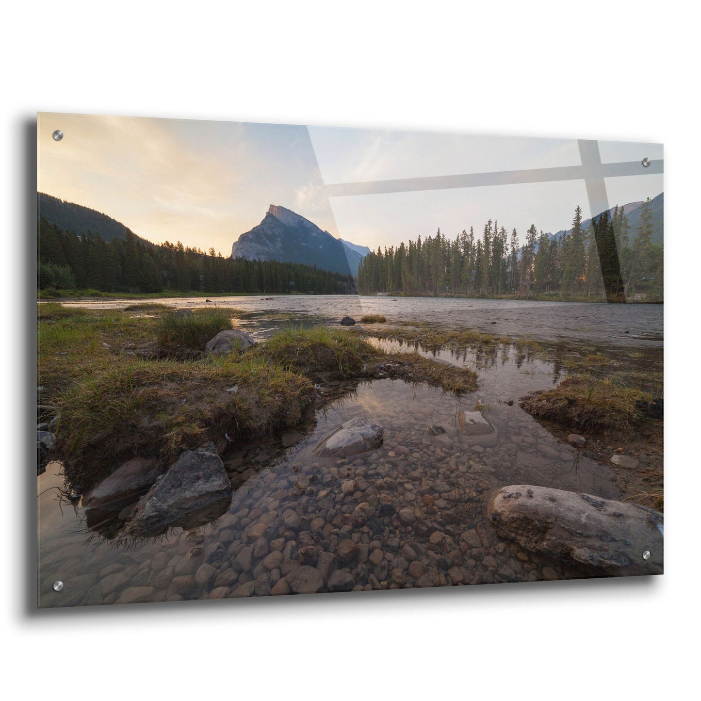 Epic Art 'Banff Sunrise 1' by Joe Reimer Photography, Acrylic Glass Wall Art,36x24