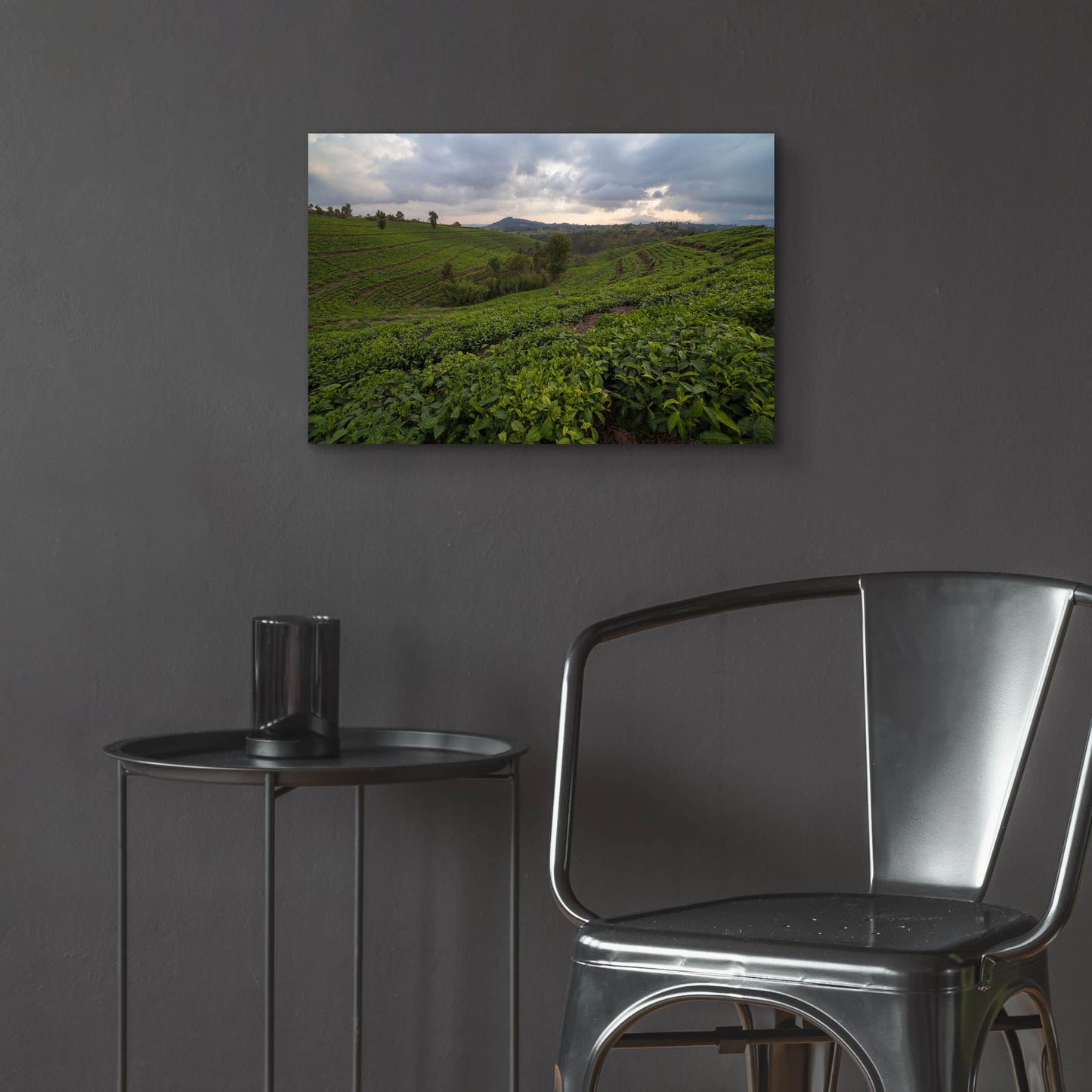 Epic Art 'Burundi Tea Field' by Joe Reimer Photography, Acrylic Glass Wall Art,24x16