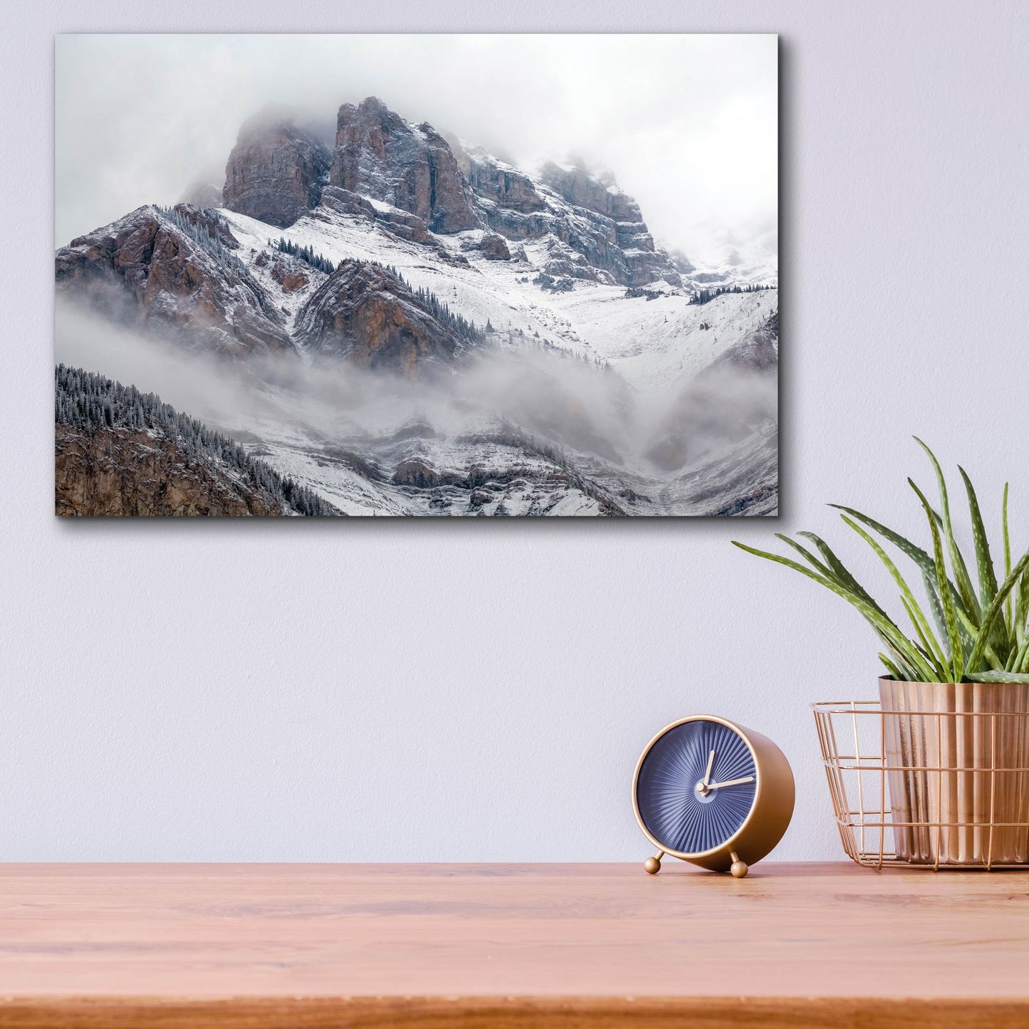 Epic Art 'Cascade Mountain 1' by Joe Reimer Photography, Acrylic Glass Wall Art,16x12