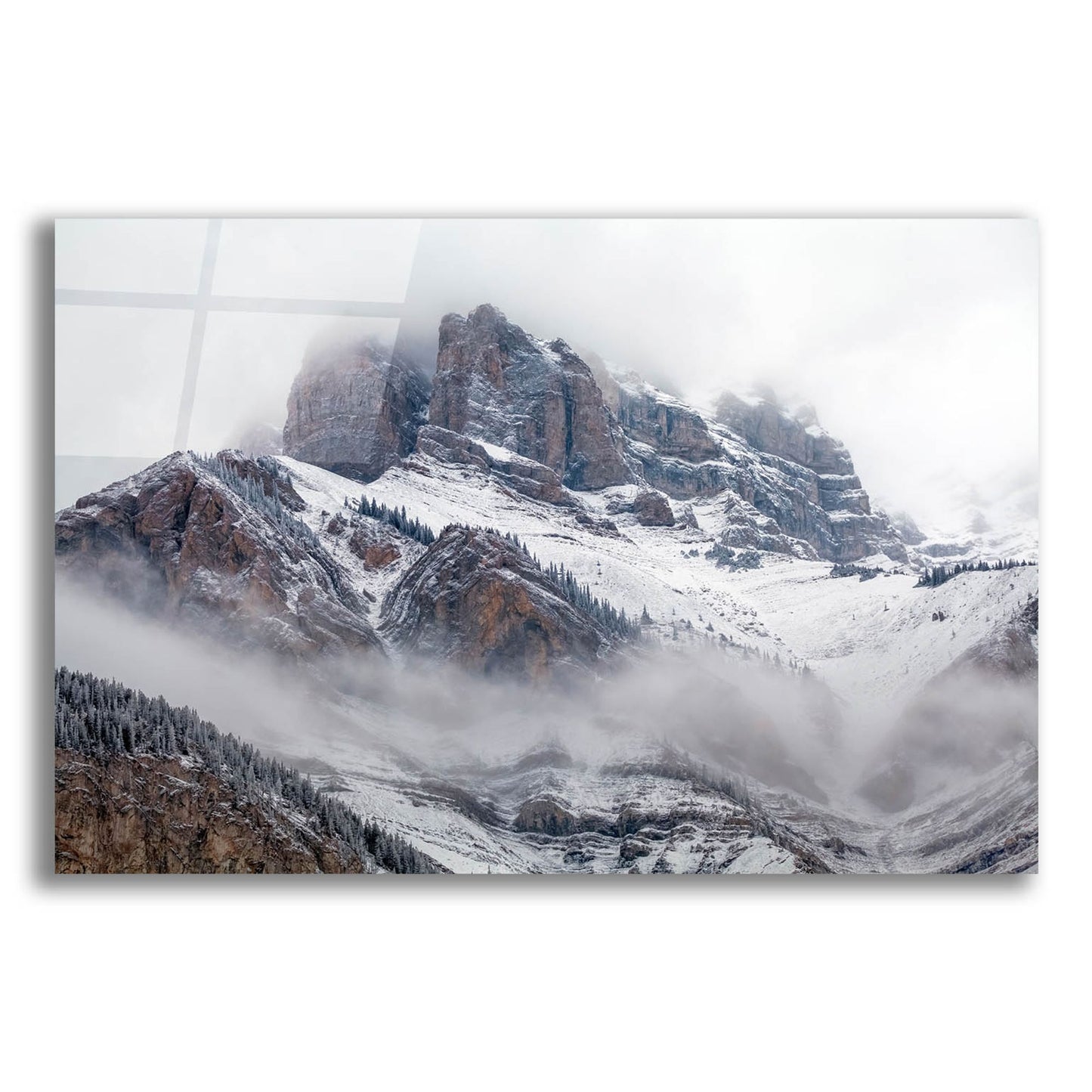 Epic Art 'Cascade Mountain 1' by Joe Reimer Photography, Acrylic Glass Wall Art,16x12