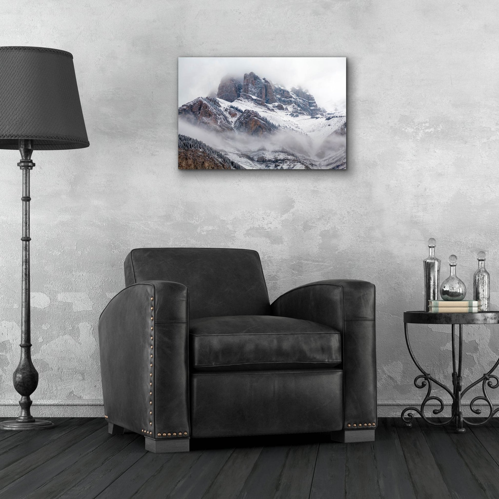 Epic Art 'Cascade Mountain 1' by Joe Reimer Photography, Acrylic Glass Wall Art,24x16