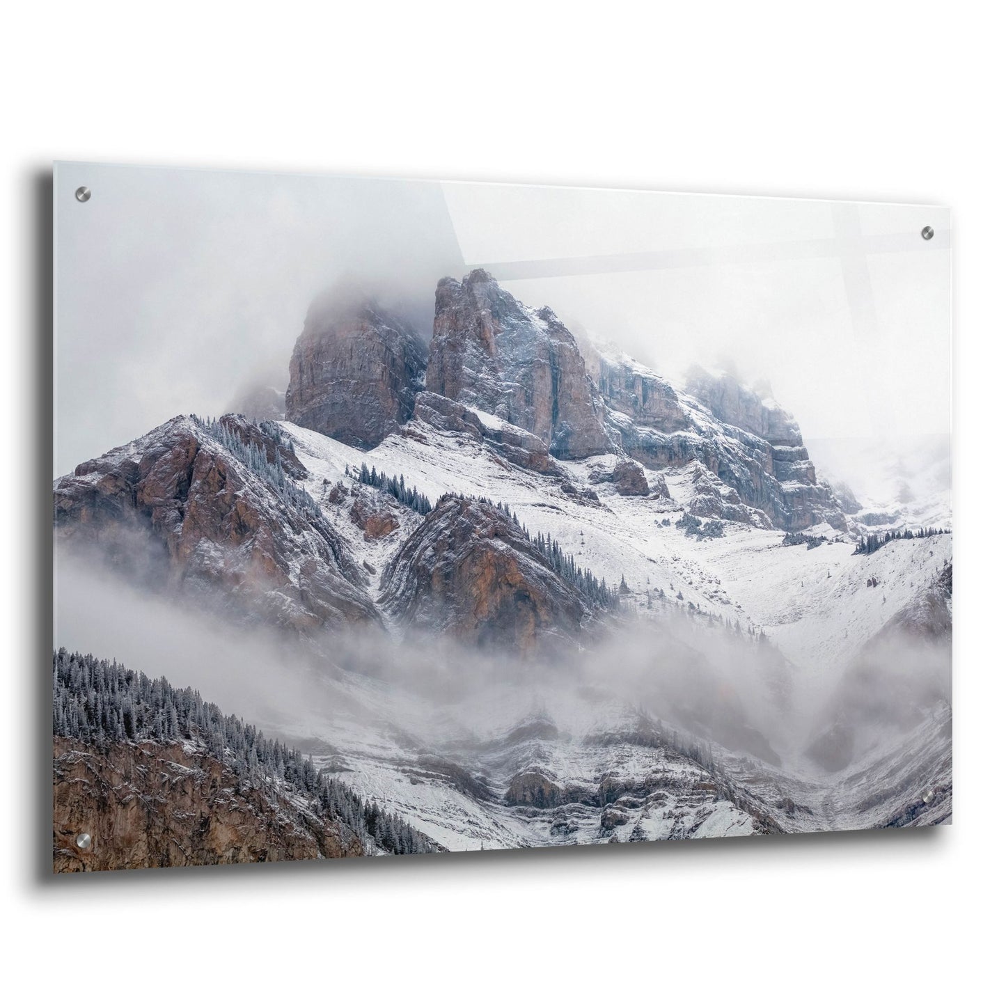 Epic Art 'Cascade Mountain 1' by Joe Reimer Photography, Acrylic Glass Wall Art,36x24