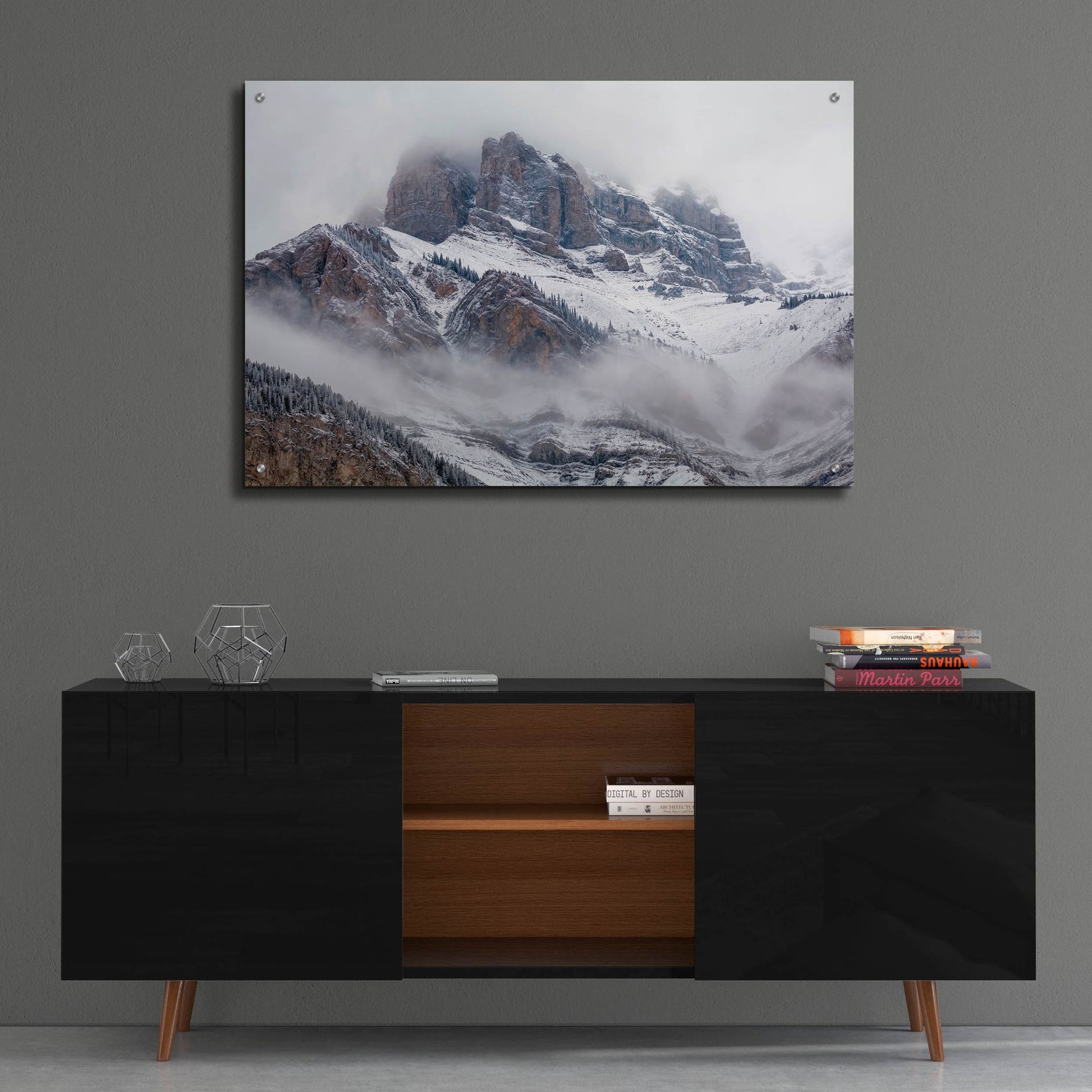 Epic Art 'Cascade Mountain 1' by Joe Reimer Photography, Acrylic Glass Wall Art,36x24