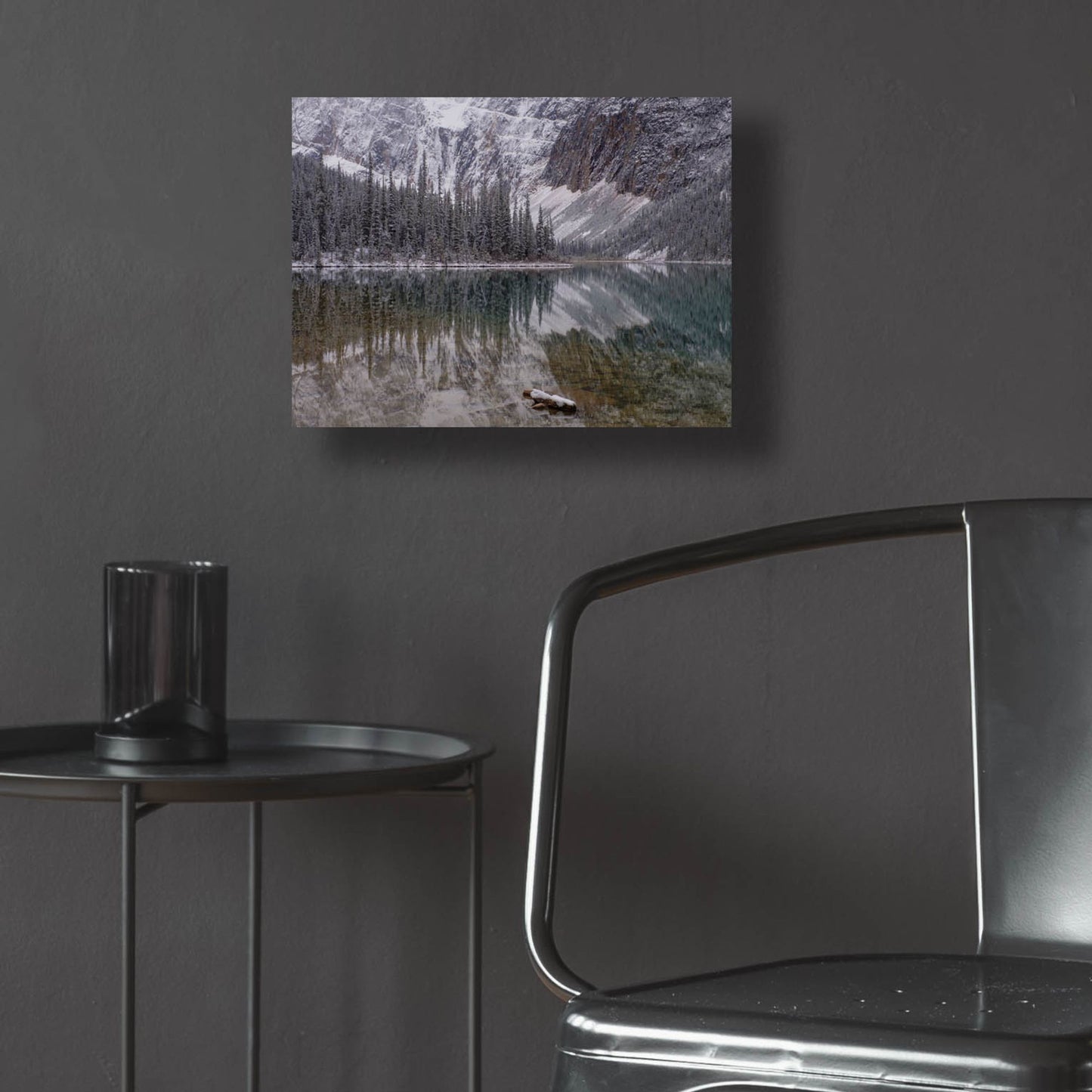 Epic Art 'Cavell Lake 1' by Joe Reimer Photography, Acrylic Glass Wall Art,16x12