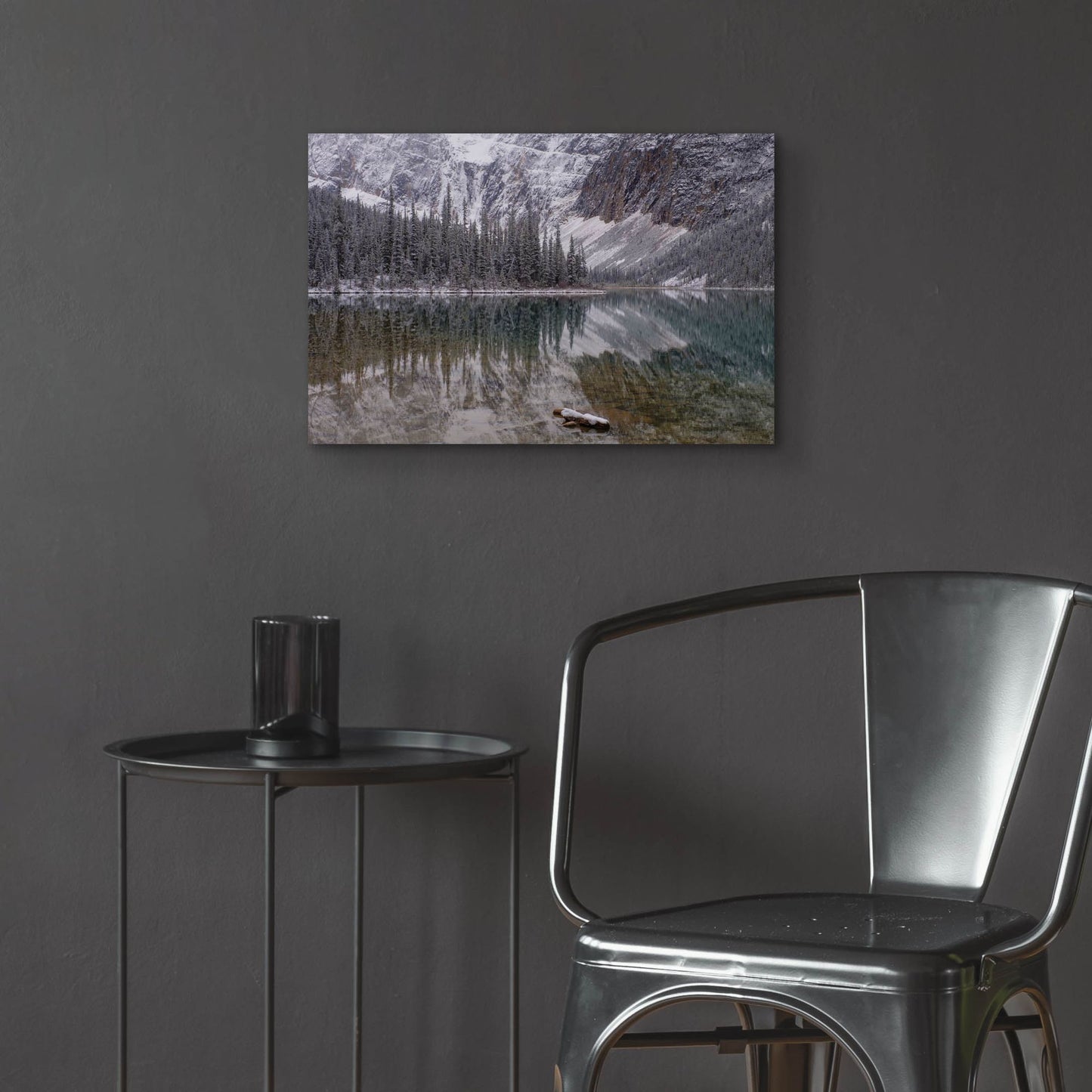 Epic Art 'Cavell Lake 1' by Joe Reimer Photography, Acrylic Glass Wall Art,24x16