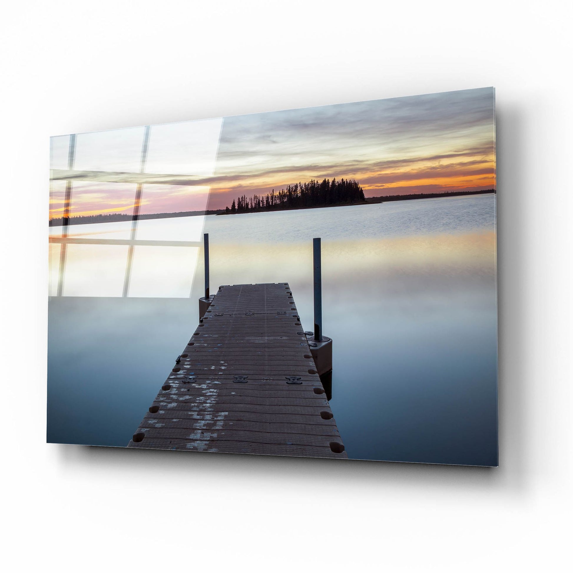 Epic Art 'Elk Island 1' by Joe Reimer Photography, Acrylic Glass Wall Art,16x12