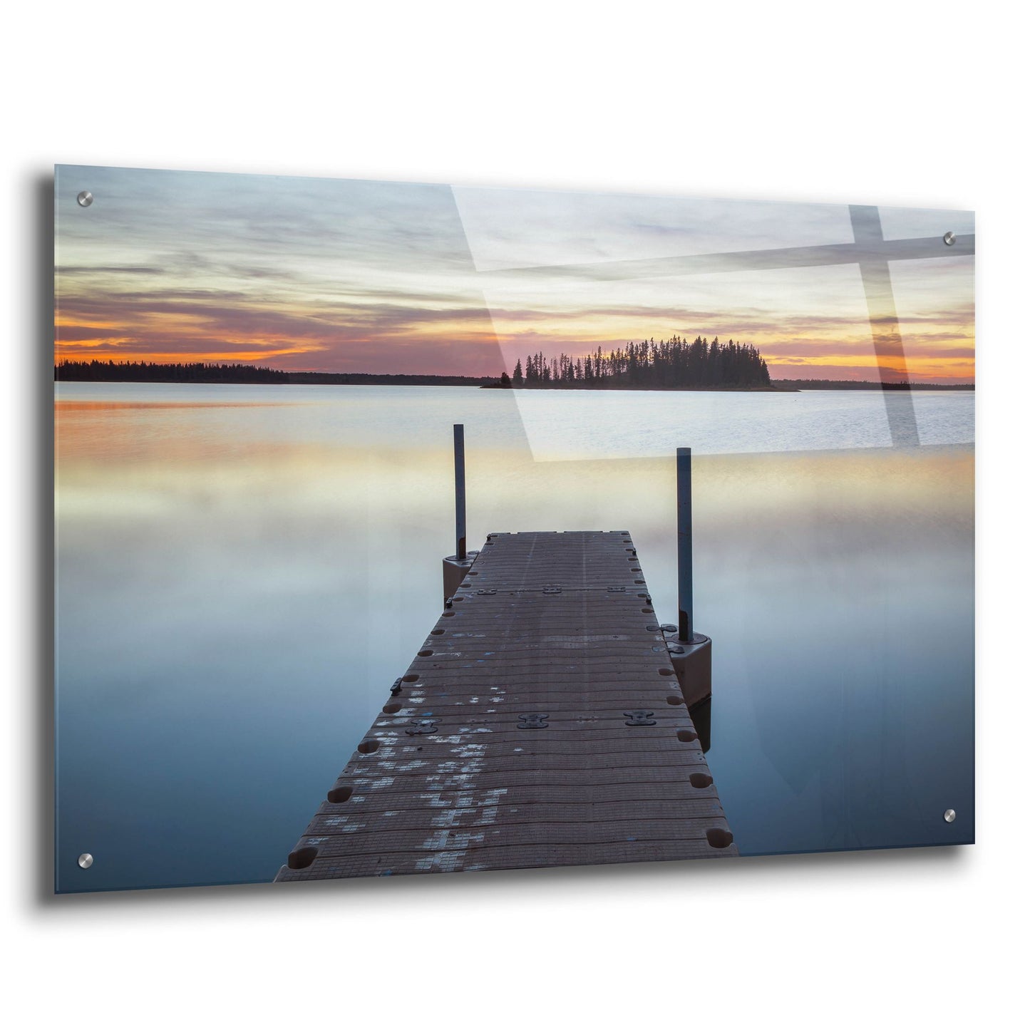 Epic Art 'Elk Island 1' by Joe Reimer Photography, Acrylic Glass Wall Art,36x24