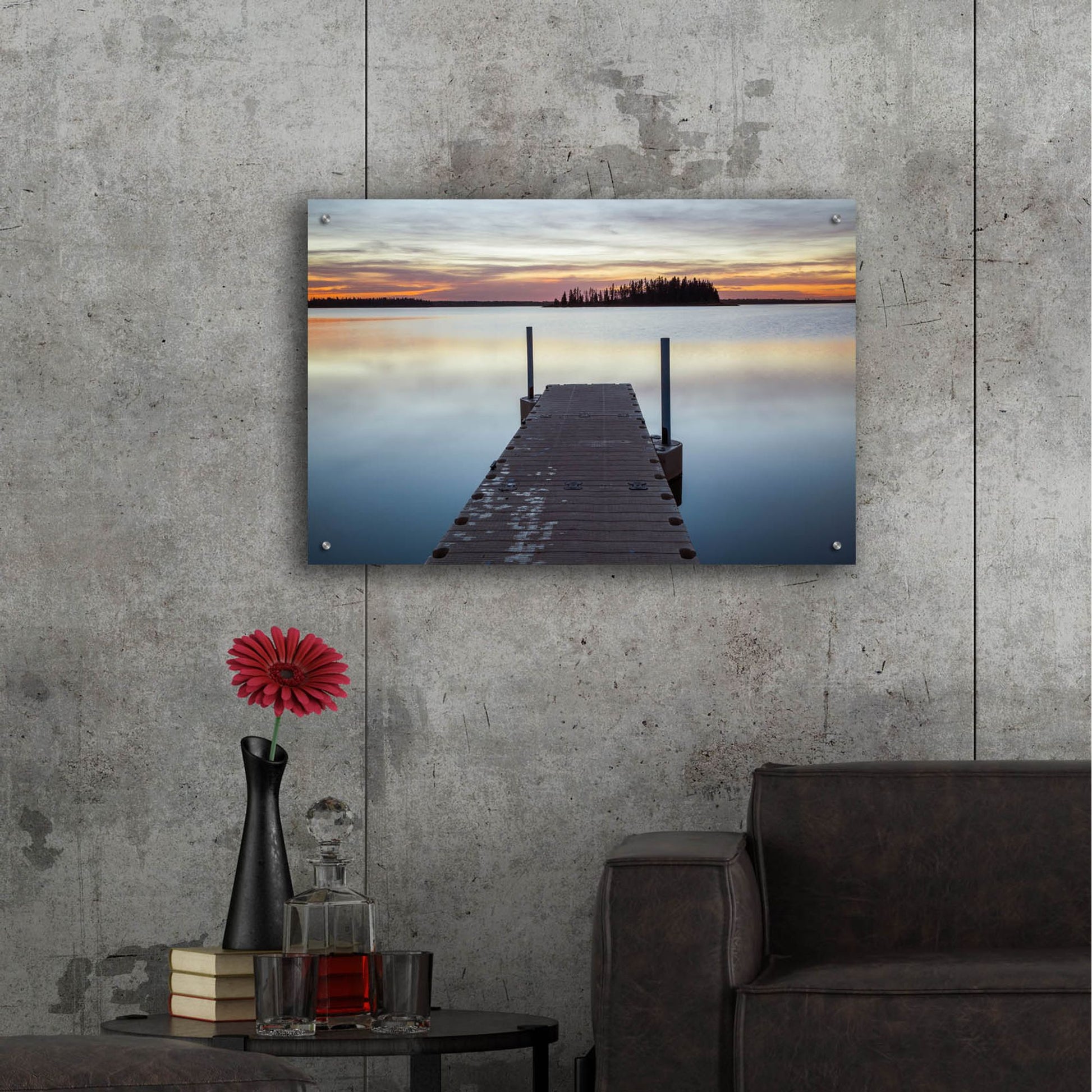 Epic Art 'Elk Island 1' by Joe Reimer Photography, Acrylic Glass Wall Art,36x24