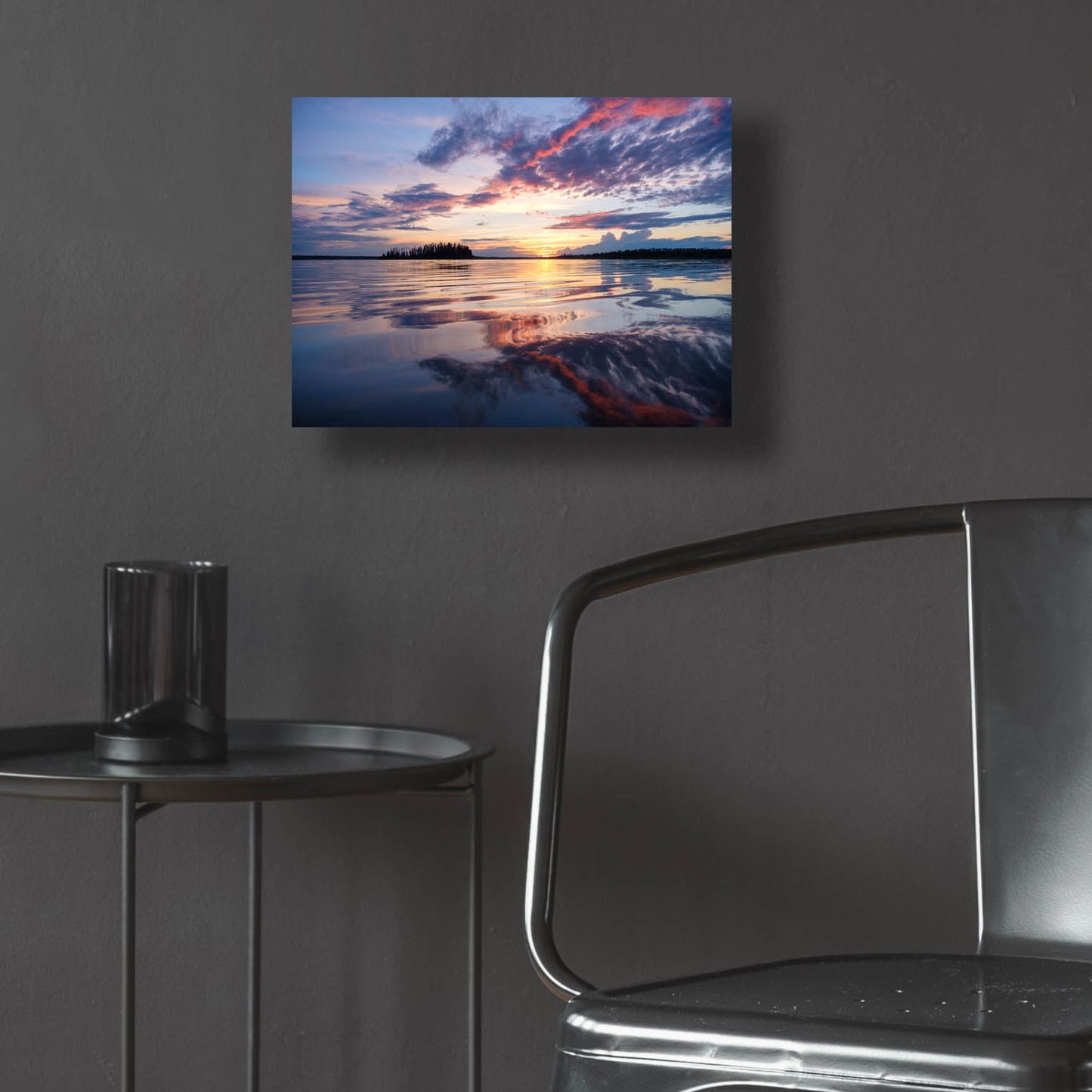 Epic Art 'Elk Island 2' by Joe Reimer Photography, Acrylic Glass Wall Art,16x12