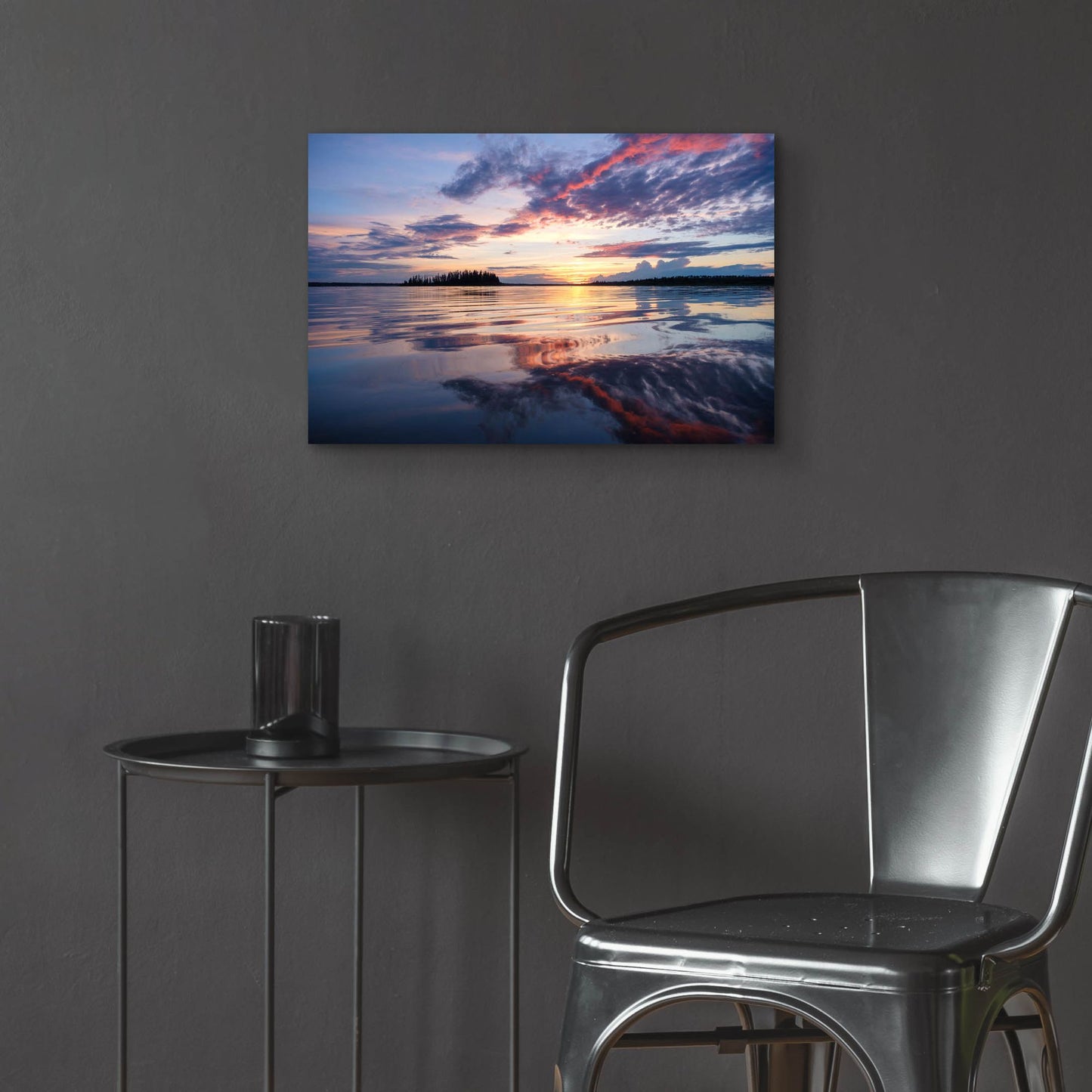 Epic Art 'Elk Island 2' by Joe Reimer Photography, Acrylic Glass Wall Art,24x16