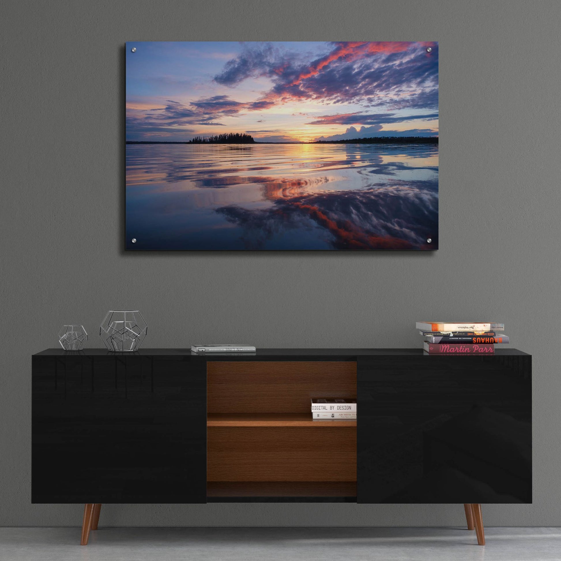 Epic Art 'Elk Island 2' by Joe Reimer Photography, Acrylic Glass Wall Art,36x24