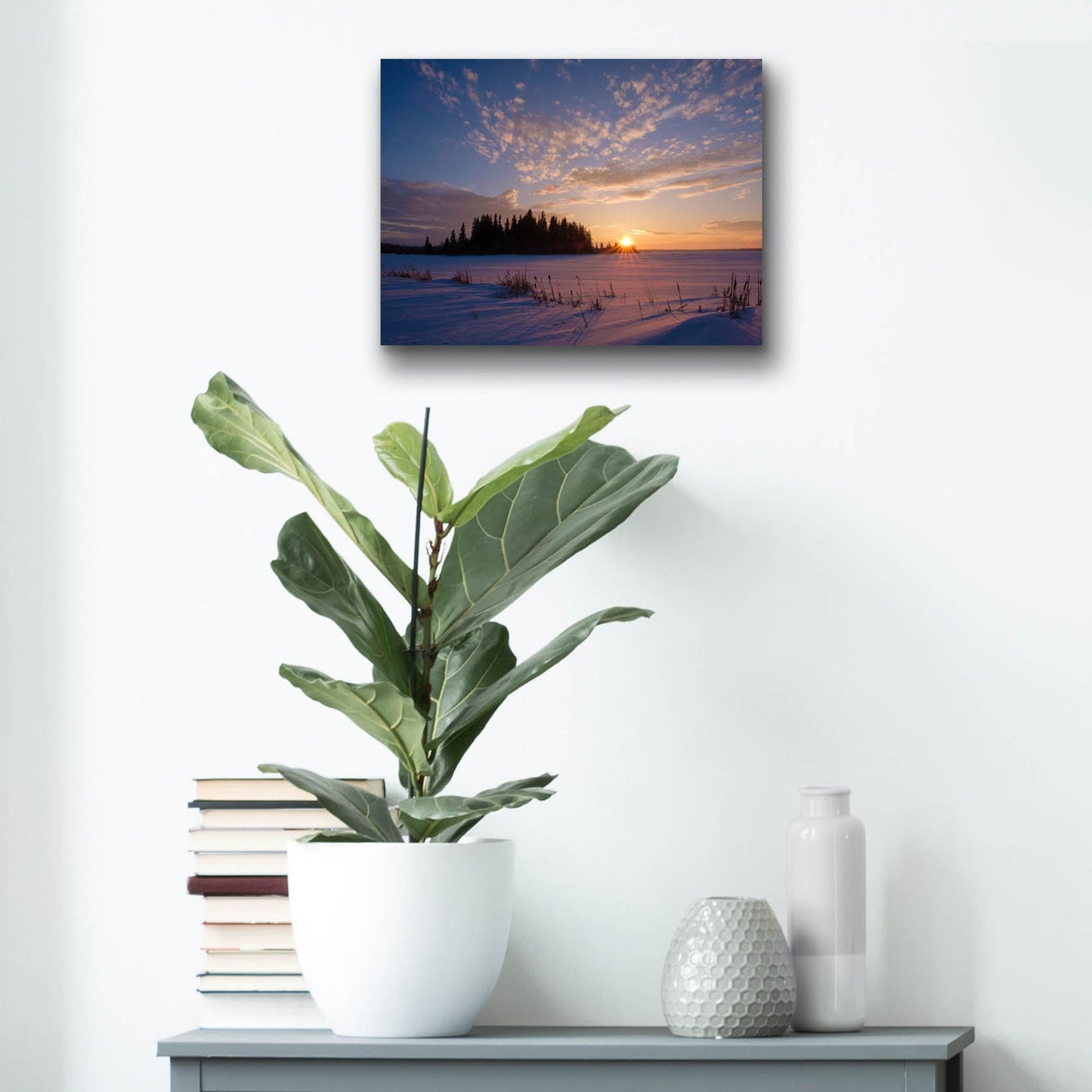 Epic Art 'Elk Island 3' by Joe Reimer Photography, Acrylic Glass Wall Art,16x12