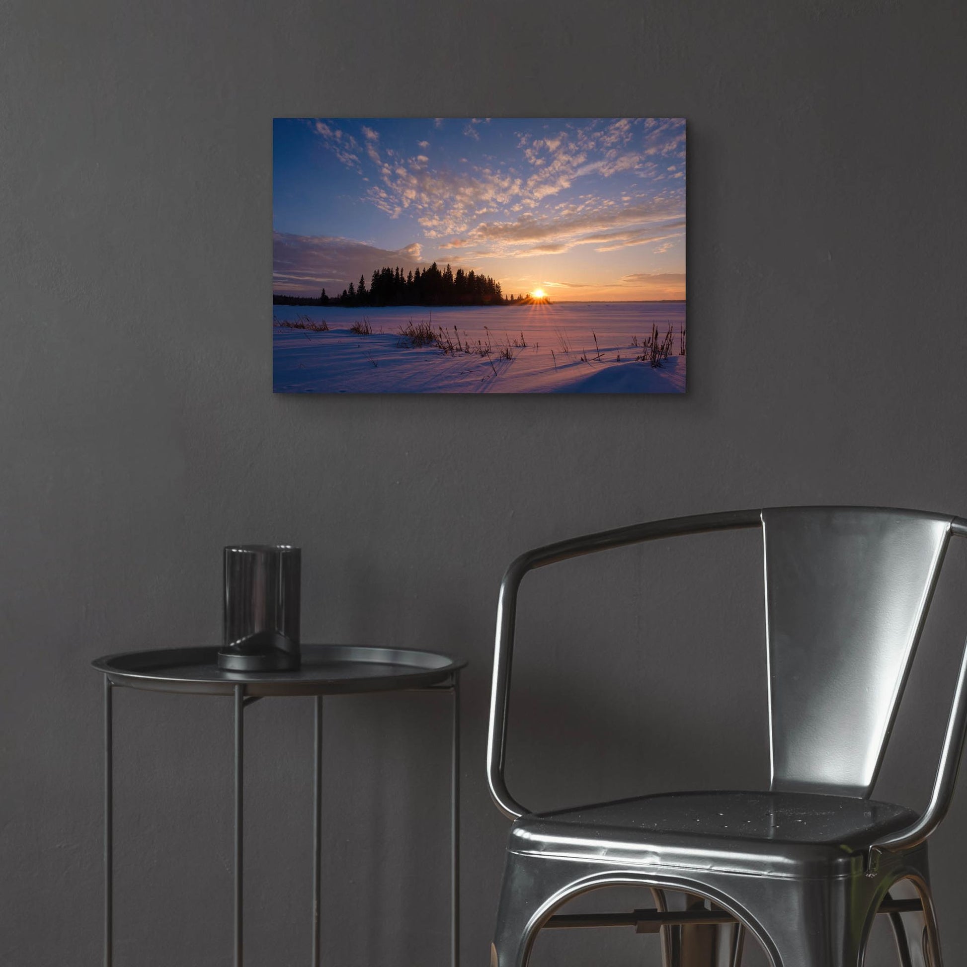 Epic Art 'Elk Island 3' by Joe Reimer Photography, Acrylic Glass Wall Art,24x16