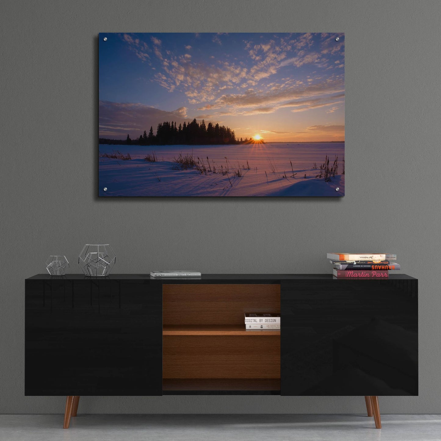 Epic Art 'Elk Island 3' by Joe Reimer Photography, Acrylic Glass Wall Art,36x24