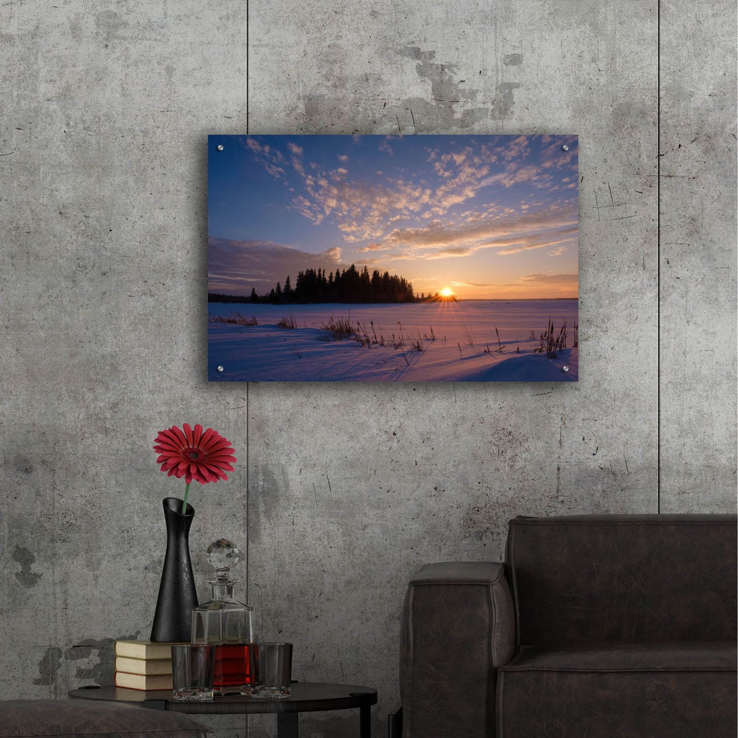 Epic Art 'Elk Island 3' by Joe Reimer Photography, Acrylic Glass Wall Art,36x24