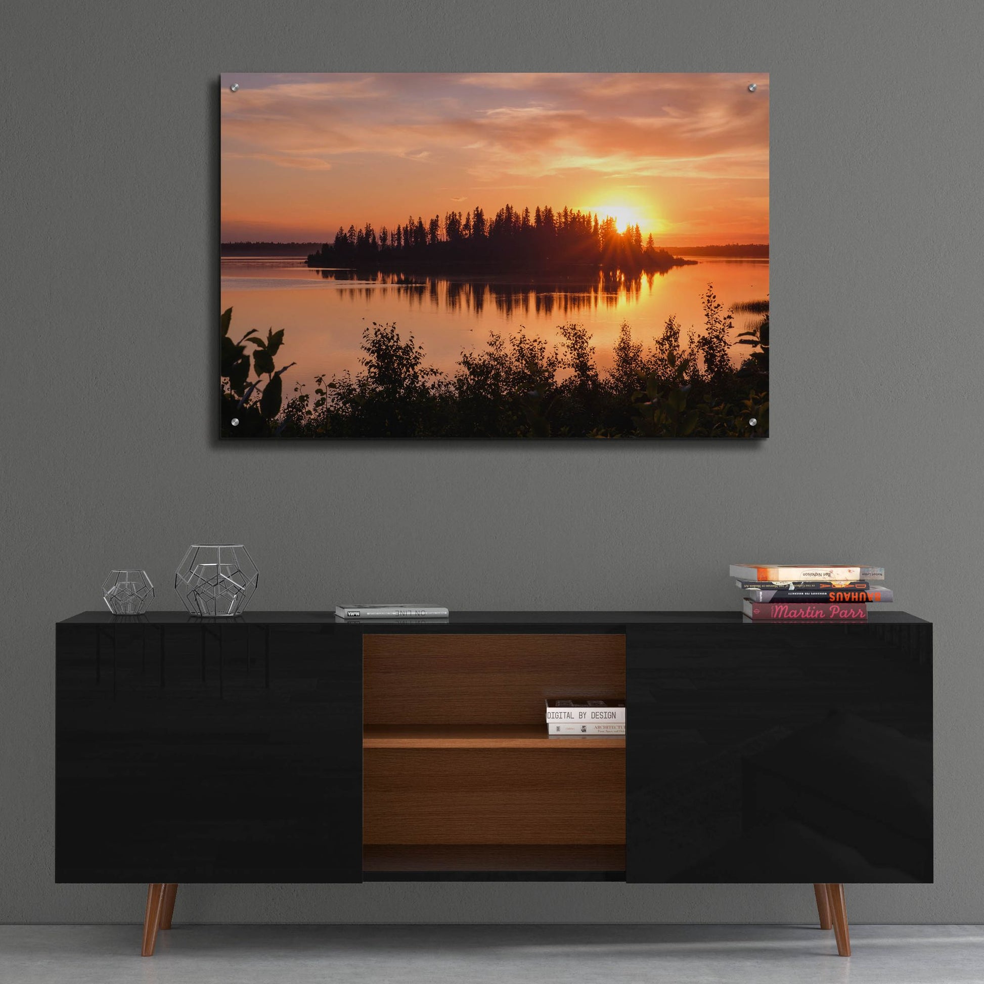 Epic Art 'Elk Island 4' by Joe Reimer Photography, Acrylic Glass Wall Art,36x24