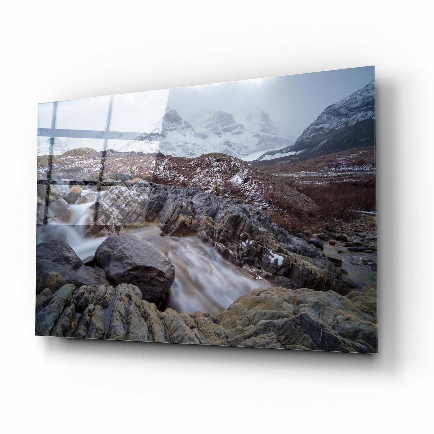 Epic Art 'Icefields Parkway 1' by Joe Reimer Photography, Acrylic Glass Wall Art,16x12