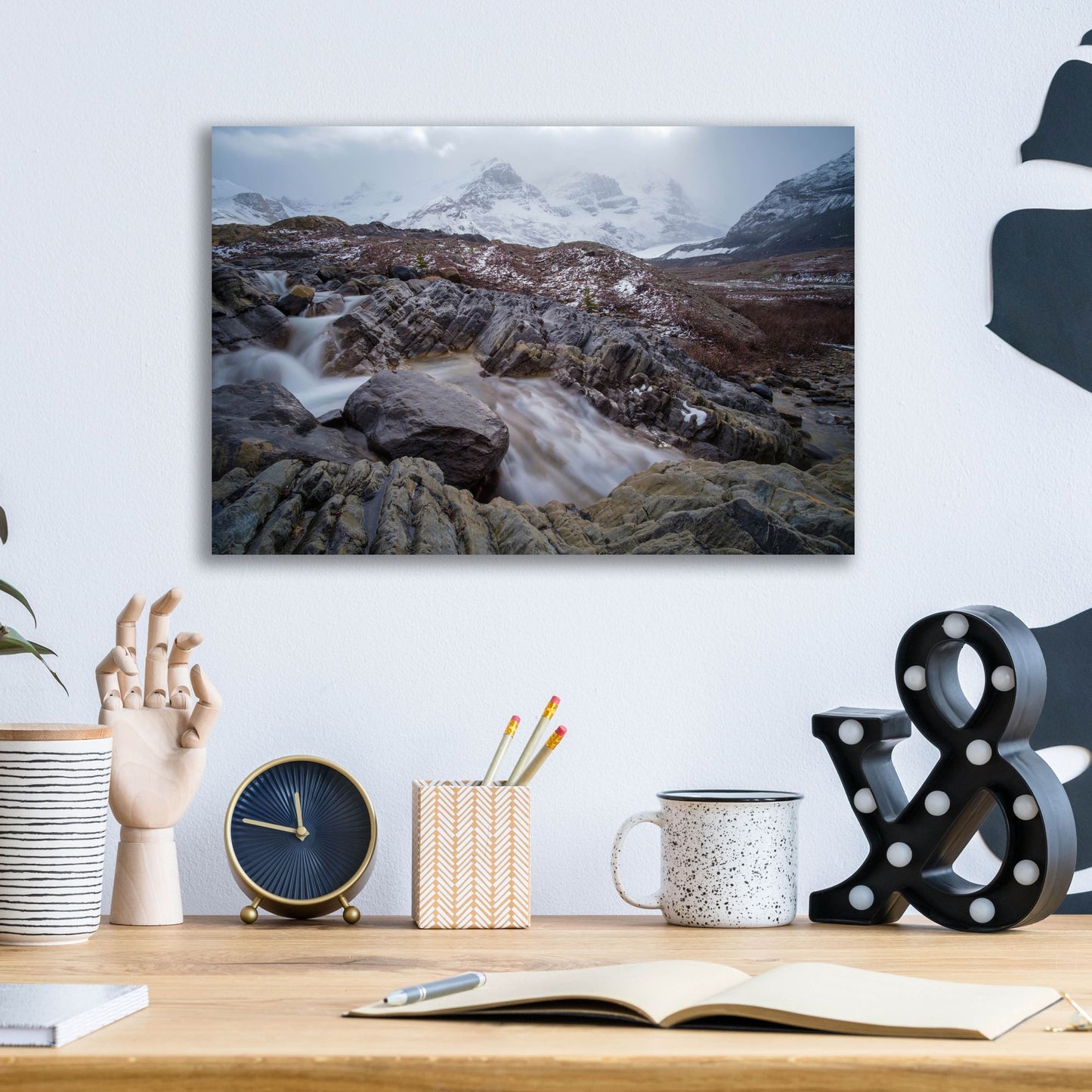 Epic Art 'Icefields Parkway 1' by Joe Reimer Photography, Acrylic Glass Wall Art,16x12