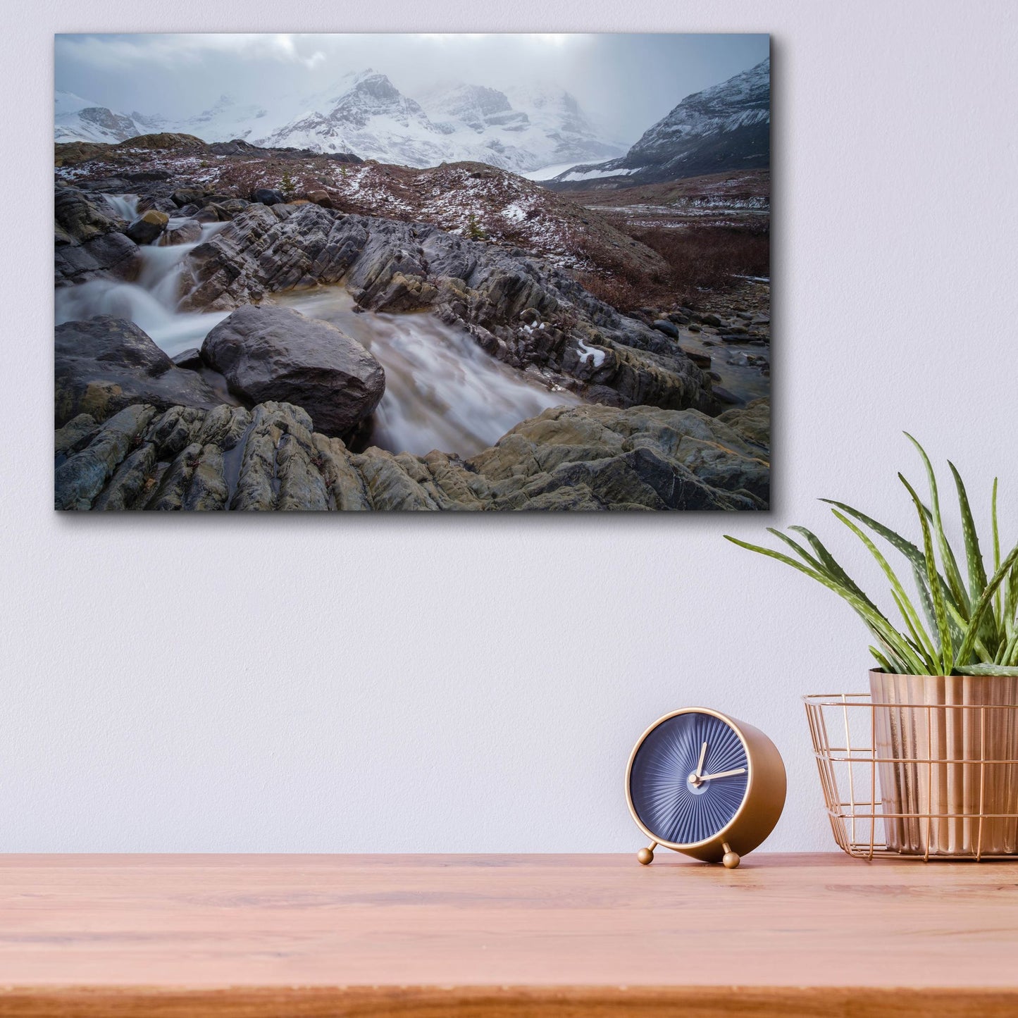 Epic Art 'Icefields Parkway 1' by Joe Reimer Photography, Acrylic Glass Wall Art,16x12