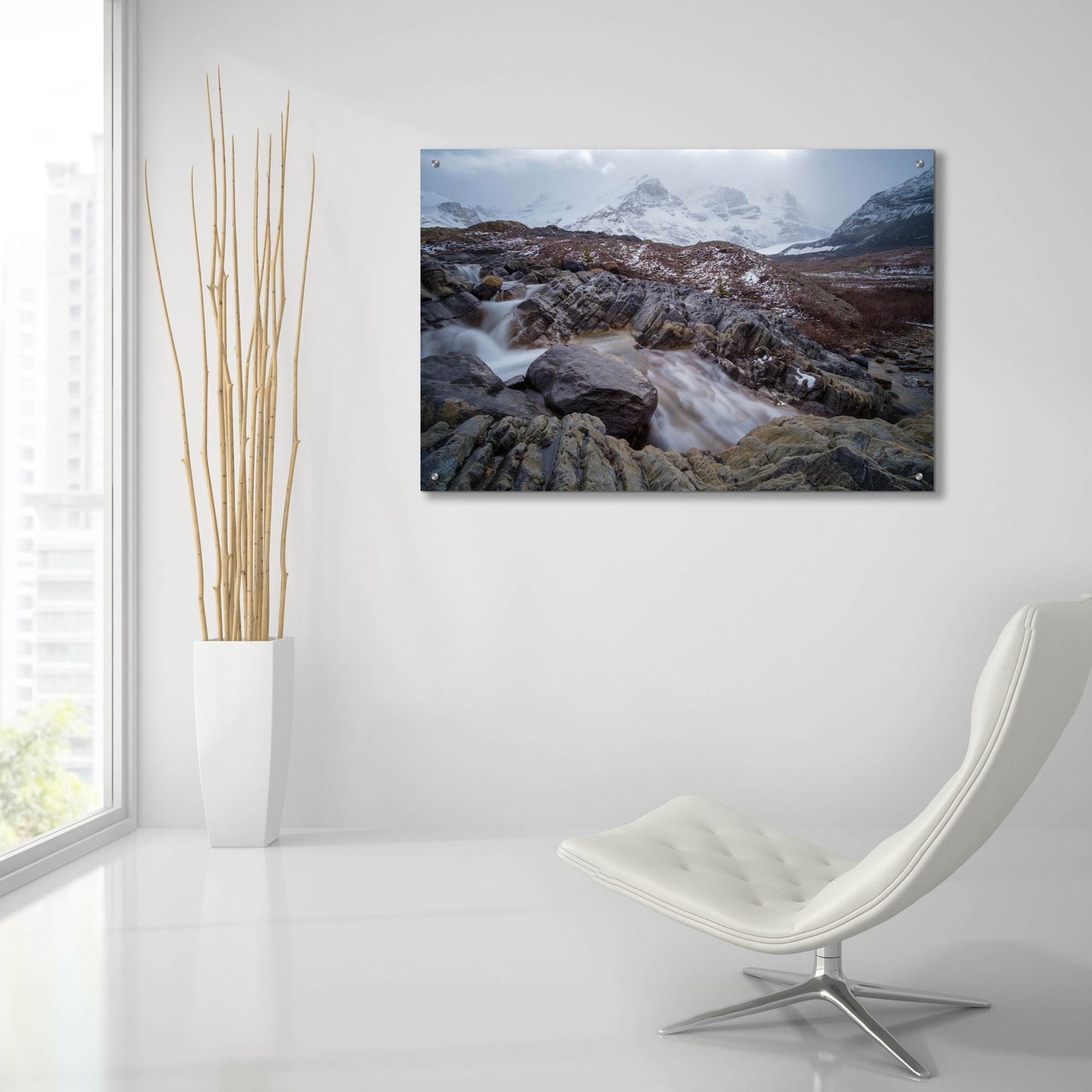 Epic Art 'Icefields Parkway 1' by Joe Reimer Photography, Acrylic Glass Wall Art,36x24