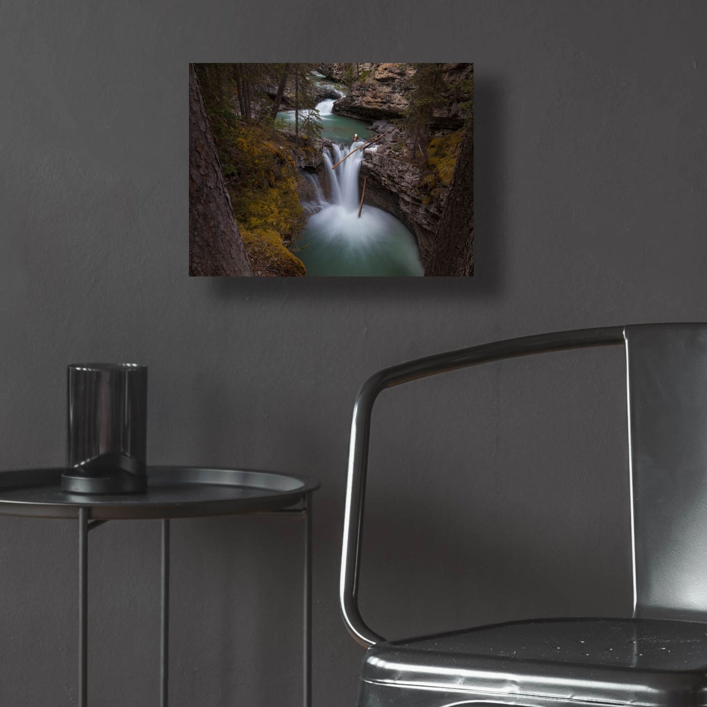 Epic Art 'Johnston Canyon 1' by Joe Reimer Photography, Acrylic Glass Wall Art,16x12