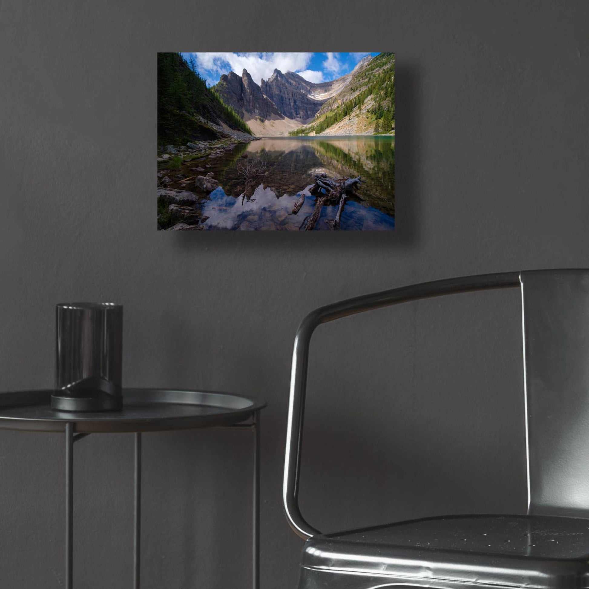 Epic Art 'Lake Agnes 1' by Joe Reimer Photography, Acrylic Glass Wall Art,16x12