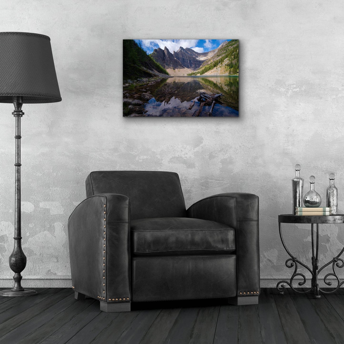 Epic Art 'Lake Agnes 1' by Joe Reimer Photography, Acrylic Glass Wall Art,24x16