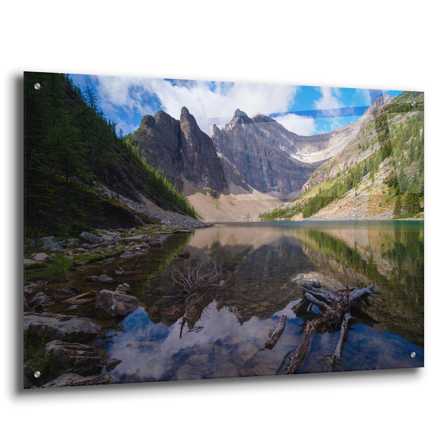 Epic Art 'Lake Agnes 1' by Joe Reimer Photography, Acrylic Glass Wall Art,36x24