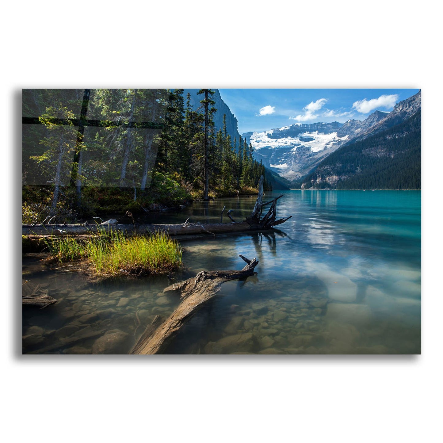 Epic Art 'Lake Louise 1' by Joe Reimer Photography, Acrylic Glass Wall Art,16x12