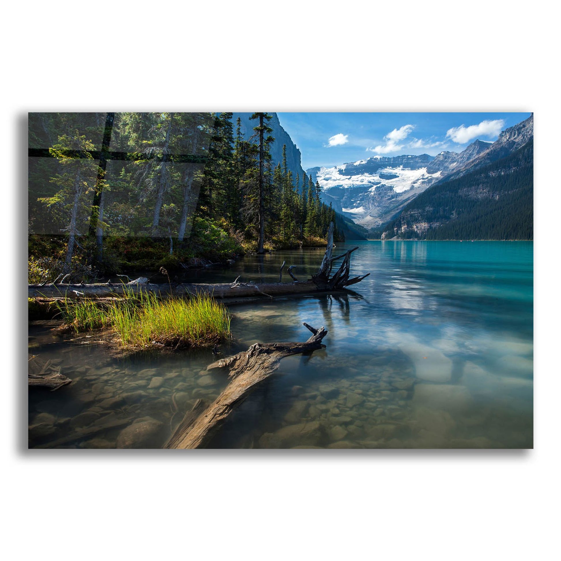 Epic Art 'Lake Louise 1' by Joe Reimer Photography, Acrylic Glass Wall Art,16x12