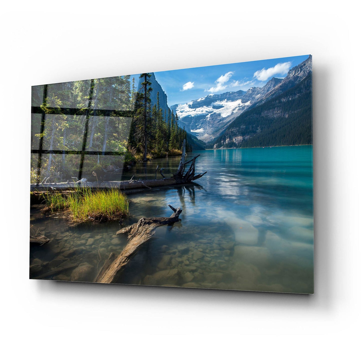 Epic Art 'Lake Louise 1' by Joe Reimer Photography, Acrylic Glass Wall Art,24x16