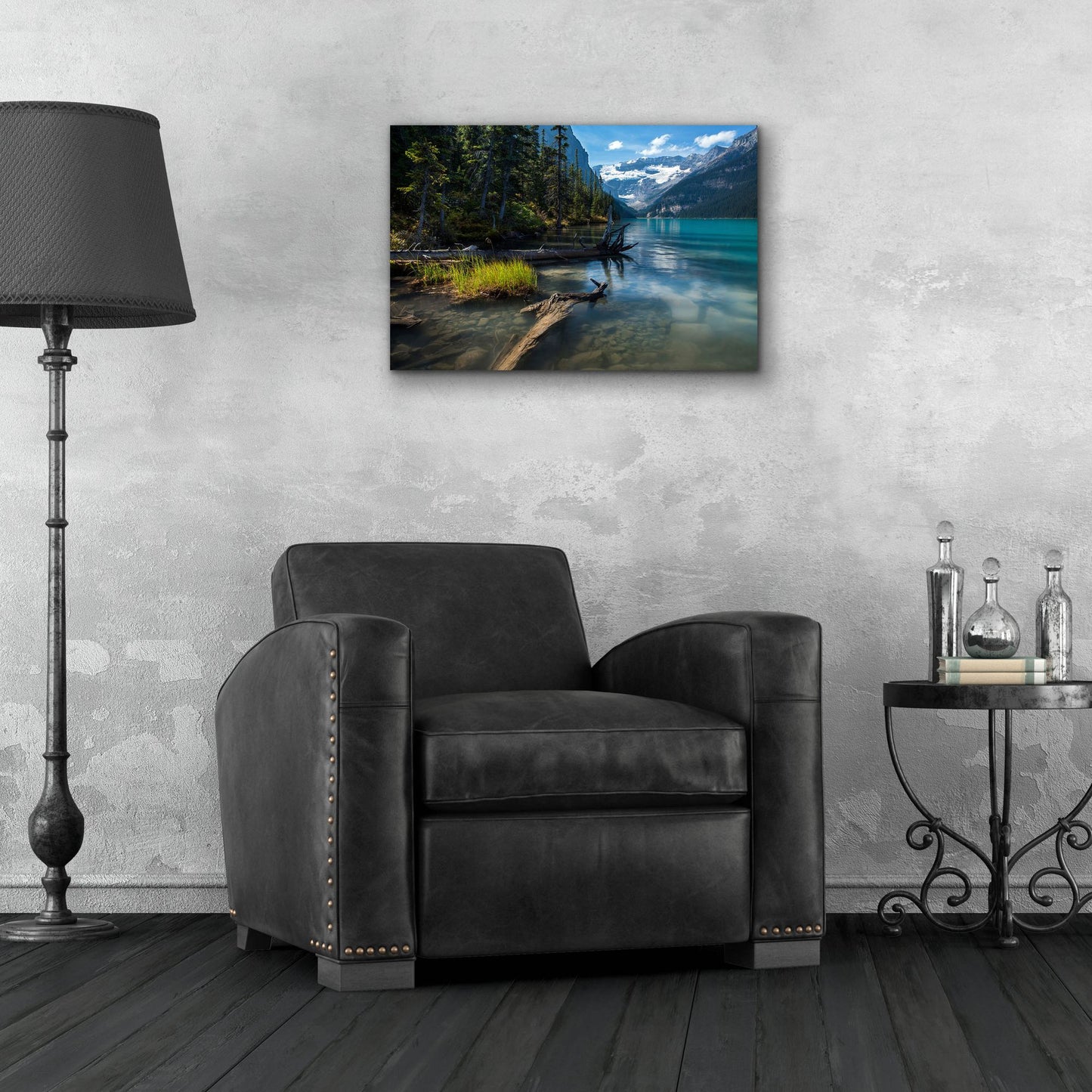 Epic Art 'Lake Louise 1' by Joe Reimer Photography, Acrylic Glass Wall Art,24x16